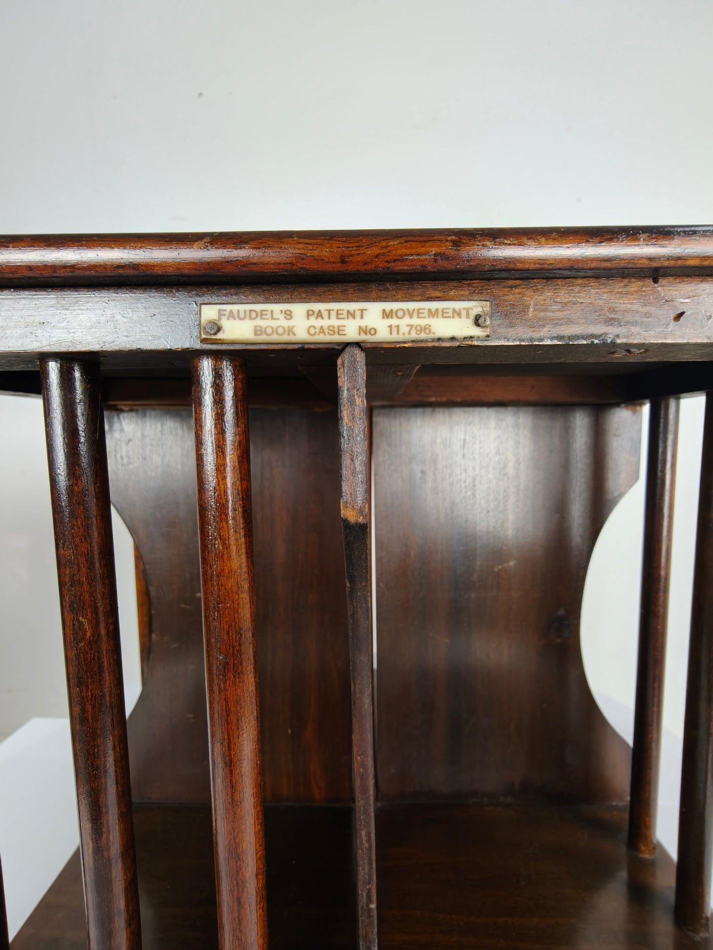 Miniature Antique Bookcase/Bookmill Circa 1900 Miniature Antique Bookcase/Bookmill Circa 1900