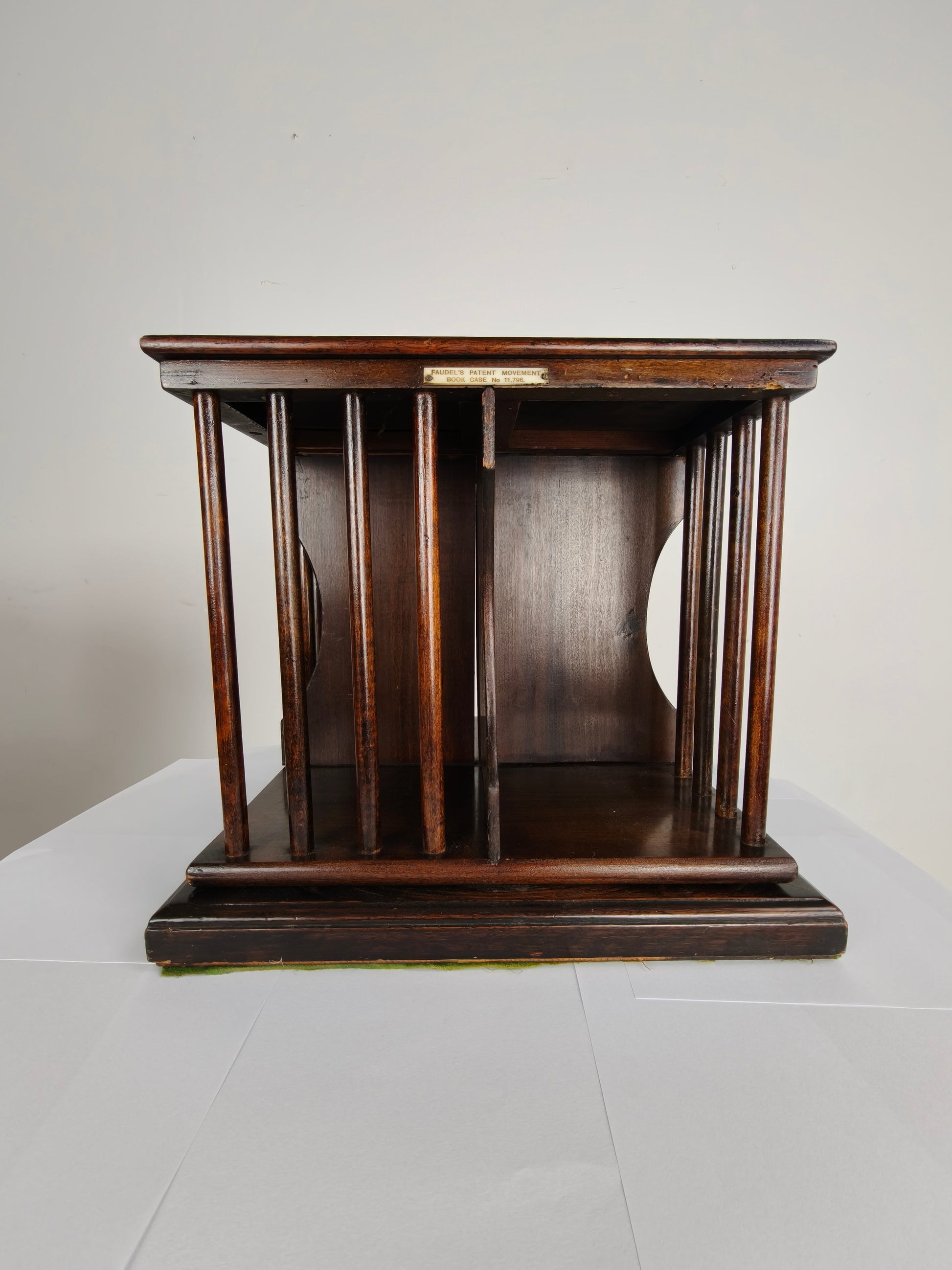Miniature Antique Bookcase/Bookmill Circa 1900 Miniature Antique Bookcase/Bookmill Circa 1900