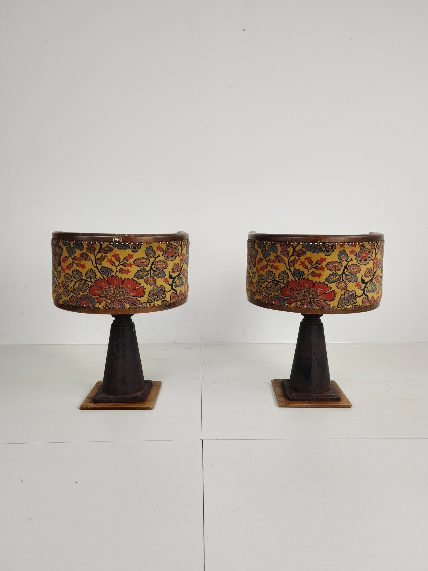 One-of-a-Kind Swivel Boat Chairs | Circa 1900–1920 One-of-a-Kind Swivel Boat Chairs | Circa 1900–1920
