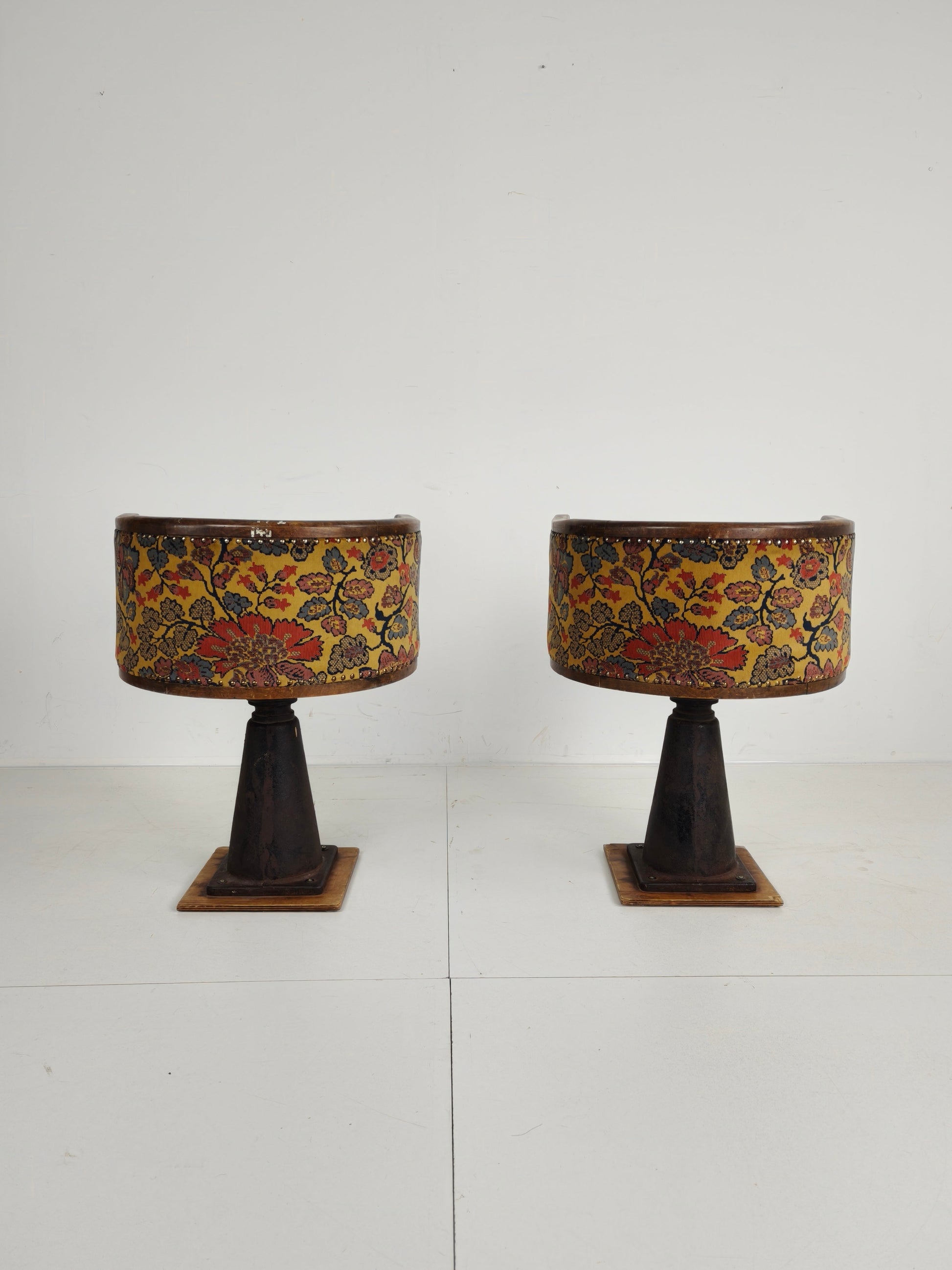 One-of-a-Kind Swivel Boat Chairs | Circa 1900–1920 One-of-a-Kind Swivel Boat Chairs | Circa 1900–1920