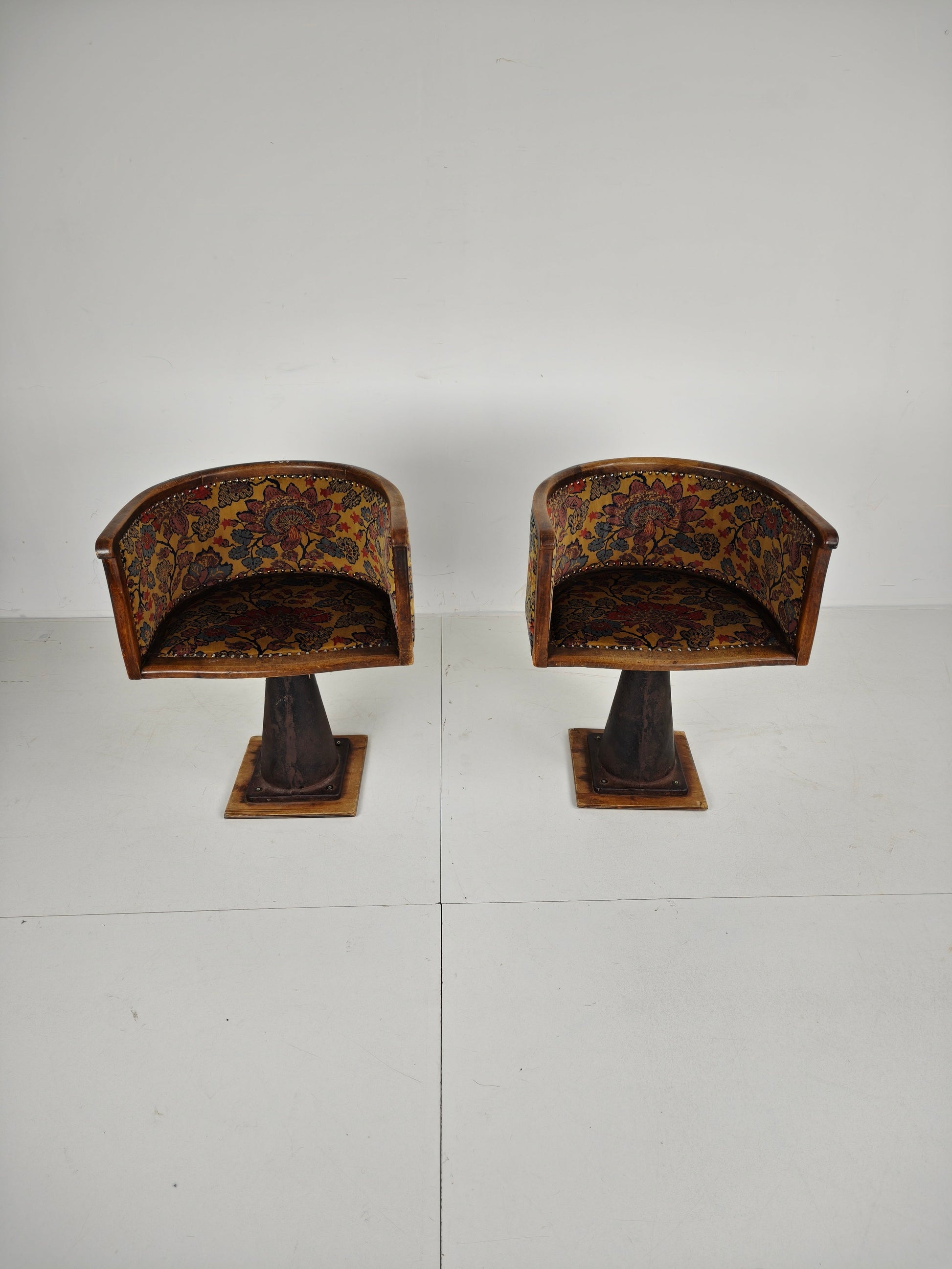 One-of-a-Kind Swivel Boat Chairs | Circa 1900–1920 One-of-a-Kind Swivel Boat Chairs | Circa 1900–1920
