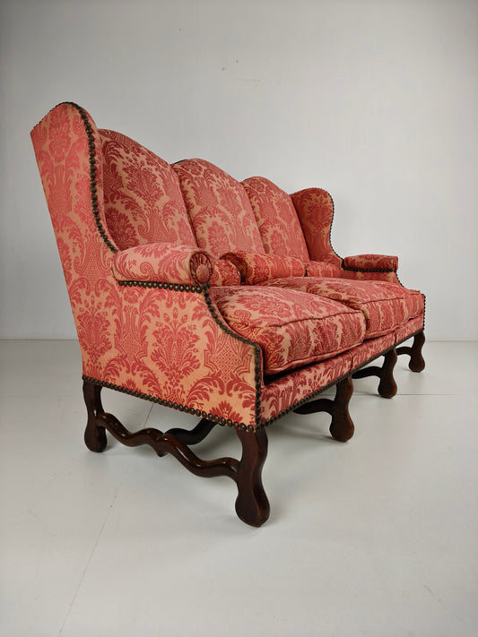 Os de Mouton Sofa in Tapestry – Early French Country House Style, 18th Os de Mouton Sofa in Tapestry – Early French Country House Style, 18th