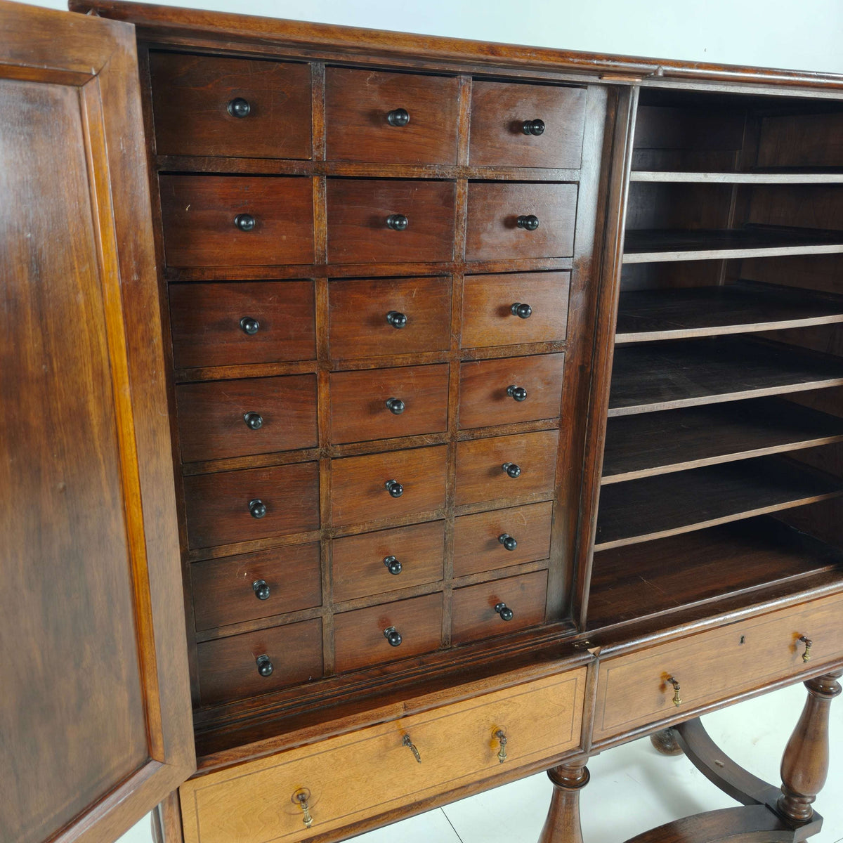 Post Cabinet Chest from a Belgian Rectory, circa 1900–1920 Post Cabinet Chest from a Belgian Rectory, circa 1900–1920