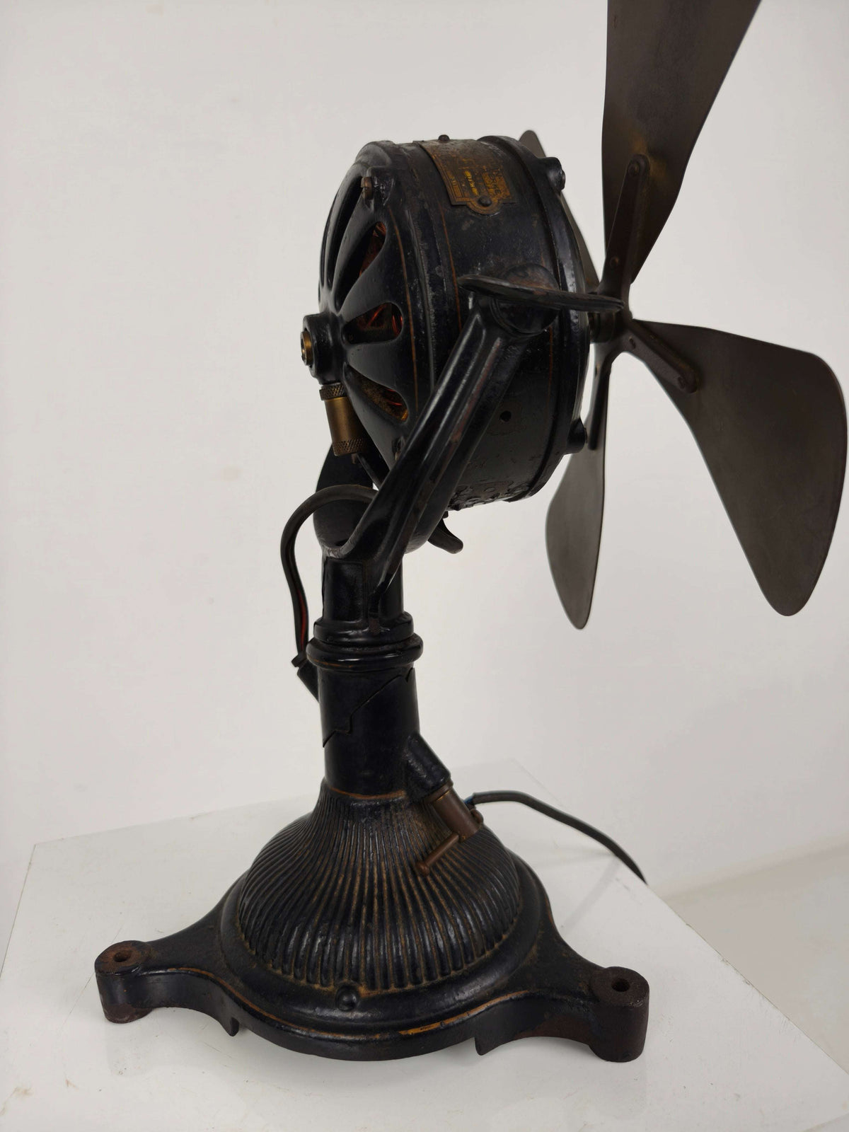 Rare Antique Cast Iron Bergmann Berlin Fan – ca. 1910 – Fully Working Rare Antique Cast Iron Bergmann Berlin Fan – ca. 1910 – Fully Working