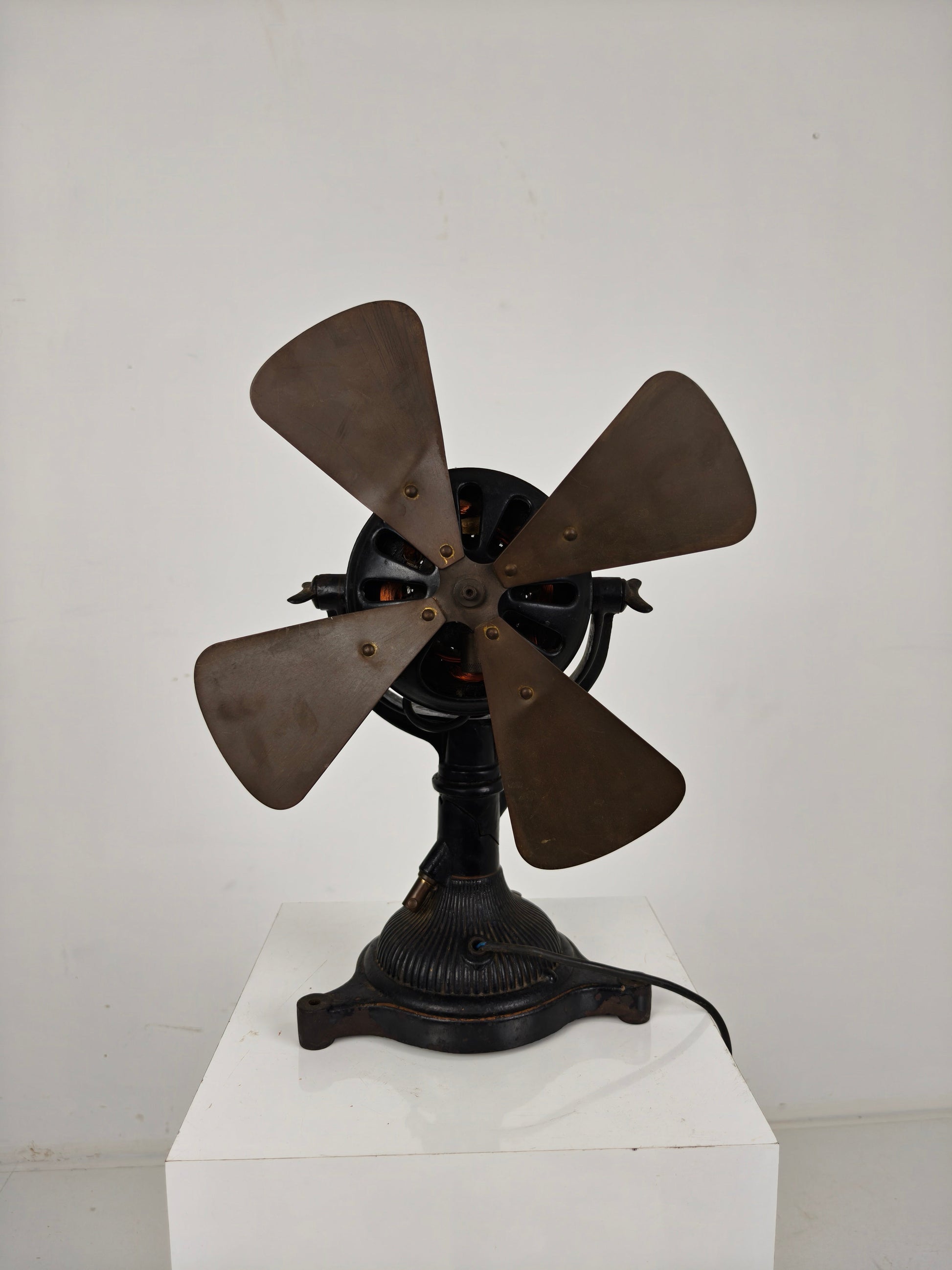 Rare Antique Cast Iron Bergmann Berlin Fan – ca. 1910 – Fully Working Rare Antique Cast Iron Bergmann Berlin Fan – ca. 1910 – Fully Working