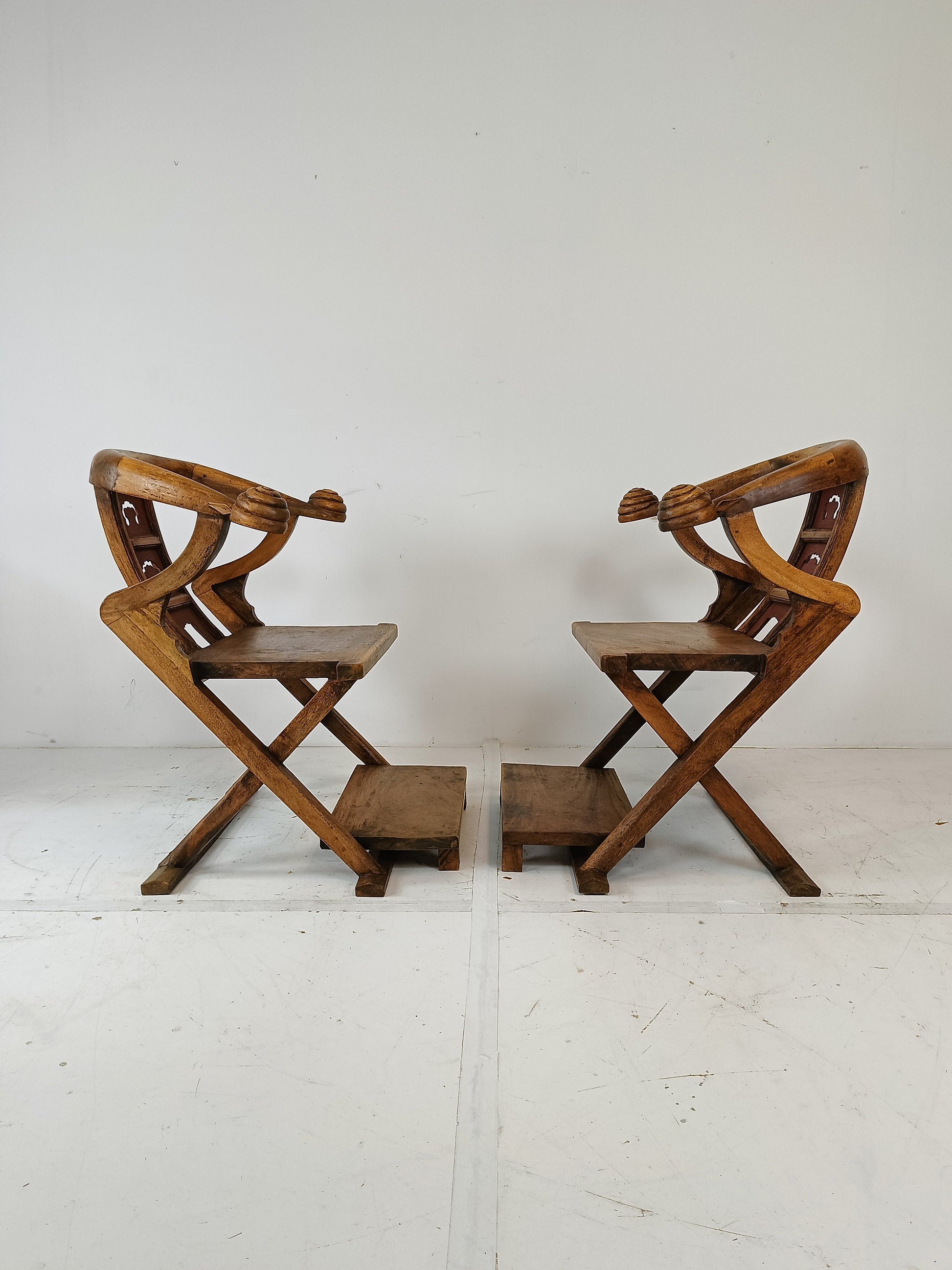 Rare Asian Throne Chairs Rare Asian Throne Chairs