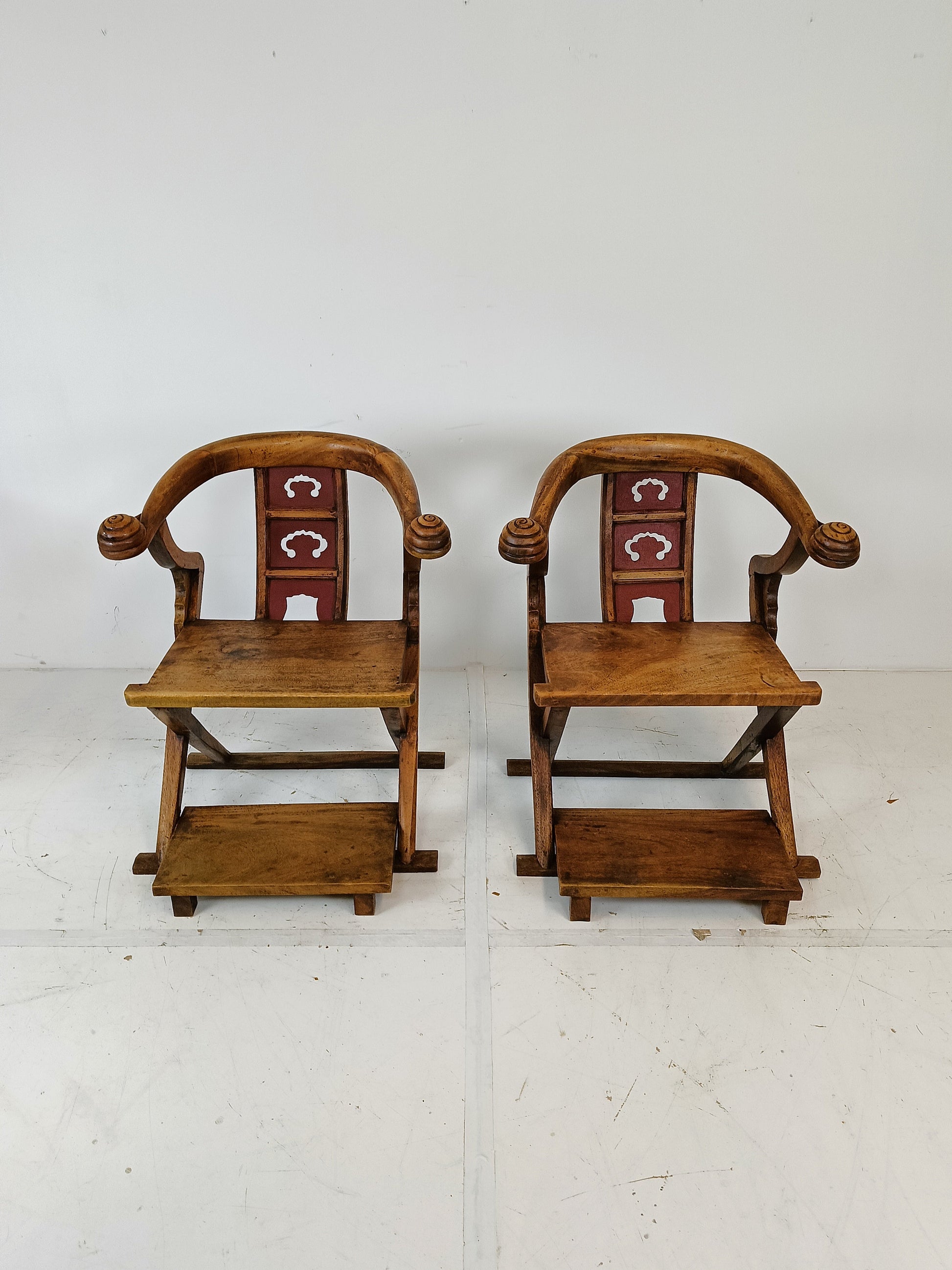 Rare Asian Throne Chairs Rare Asian Throne Chairs