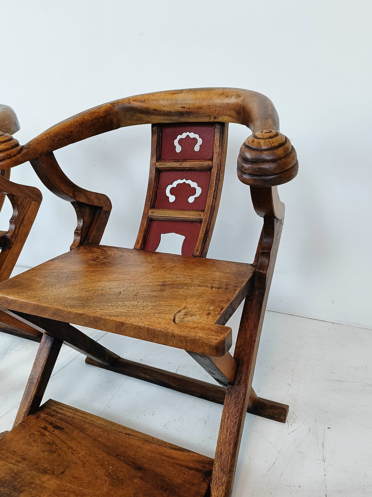 Rare Asian Throne Chairs Rare Asian Throne Chairs
