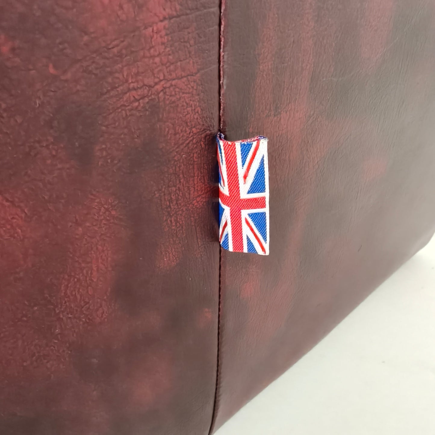 Red Chesterfield 2-Seater Sofa – Oxblood Leather Red Chesterfield 2-Seater Sofa – Oxblood Leather