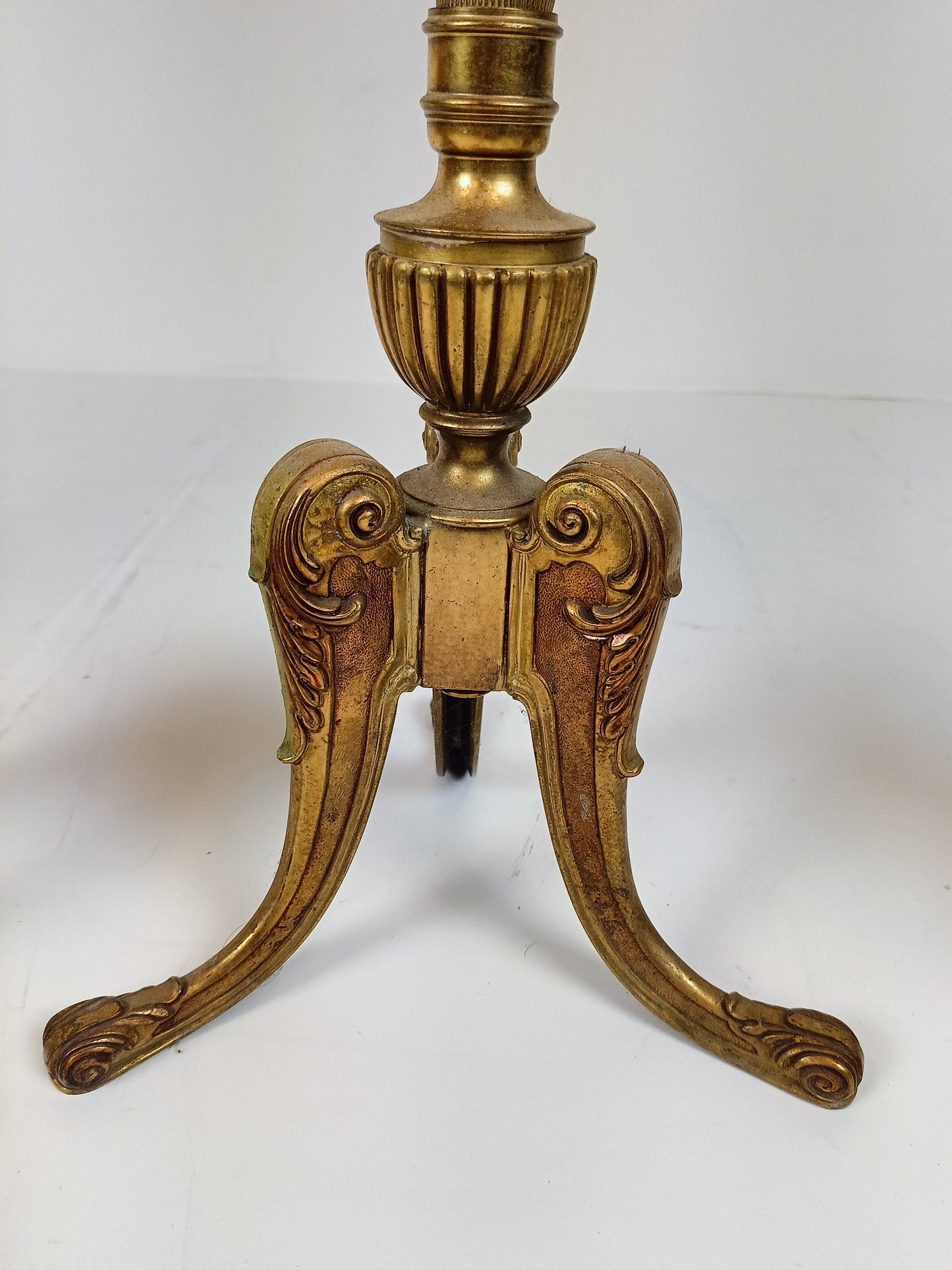 Set of Mannequin With Brass Carved Frame Set of Mannequin With Brass Carved Frame