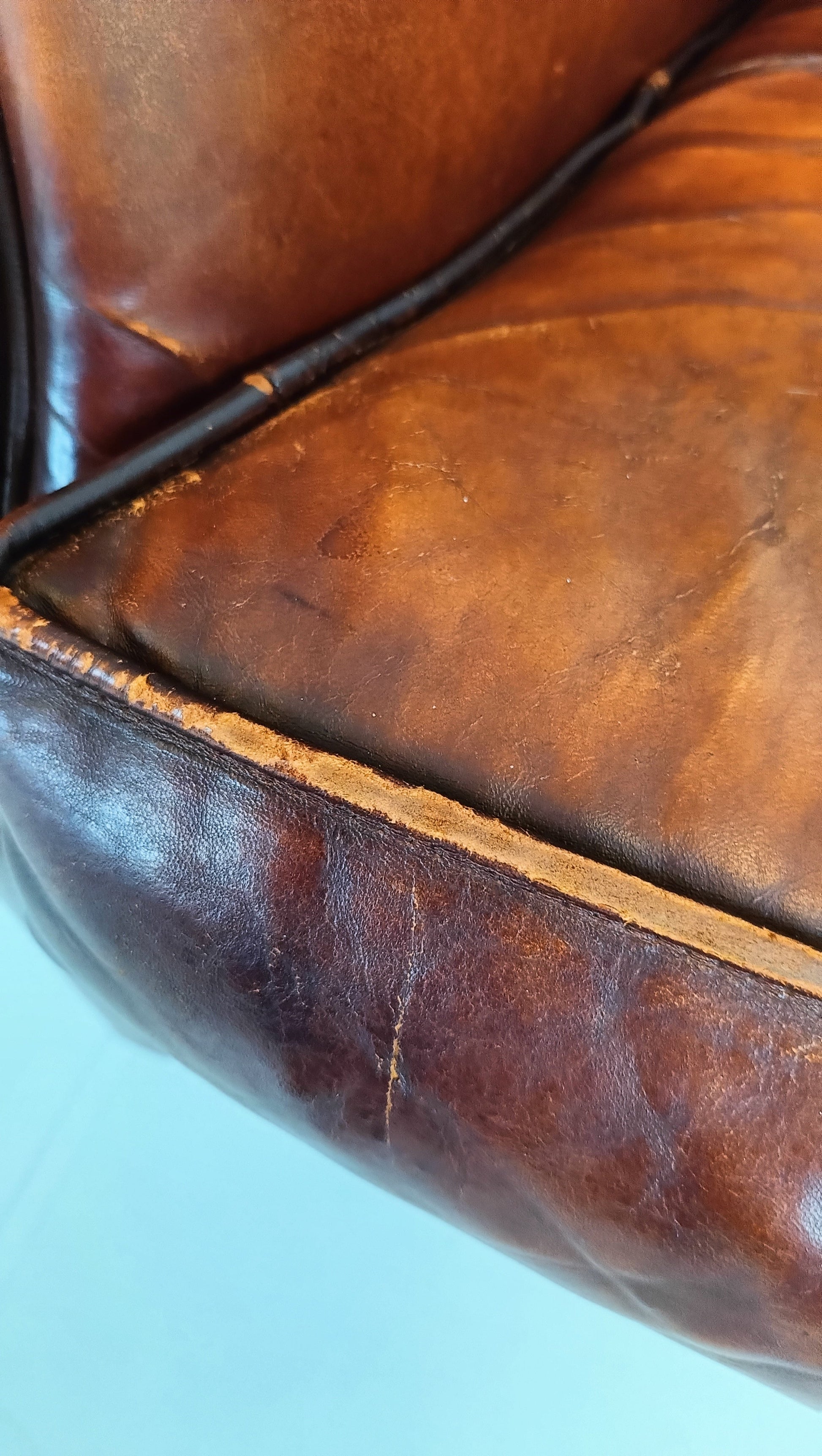 Set of Muylaert Sheep Leather Chairs Set of Muylaert Sheep Leather Chairs