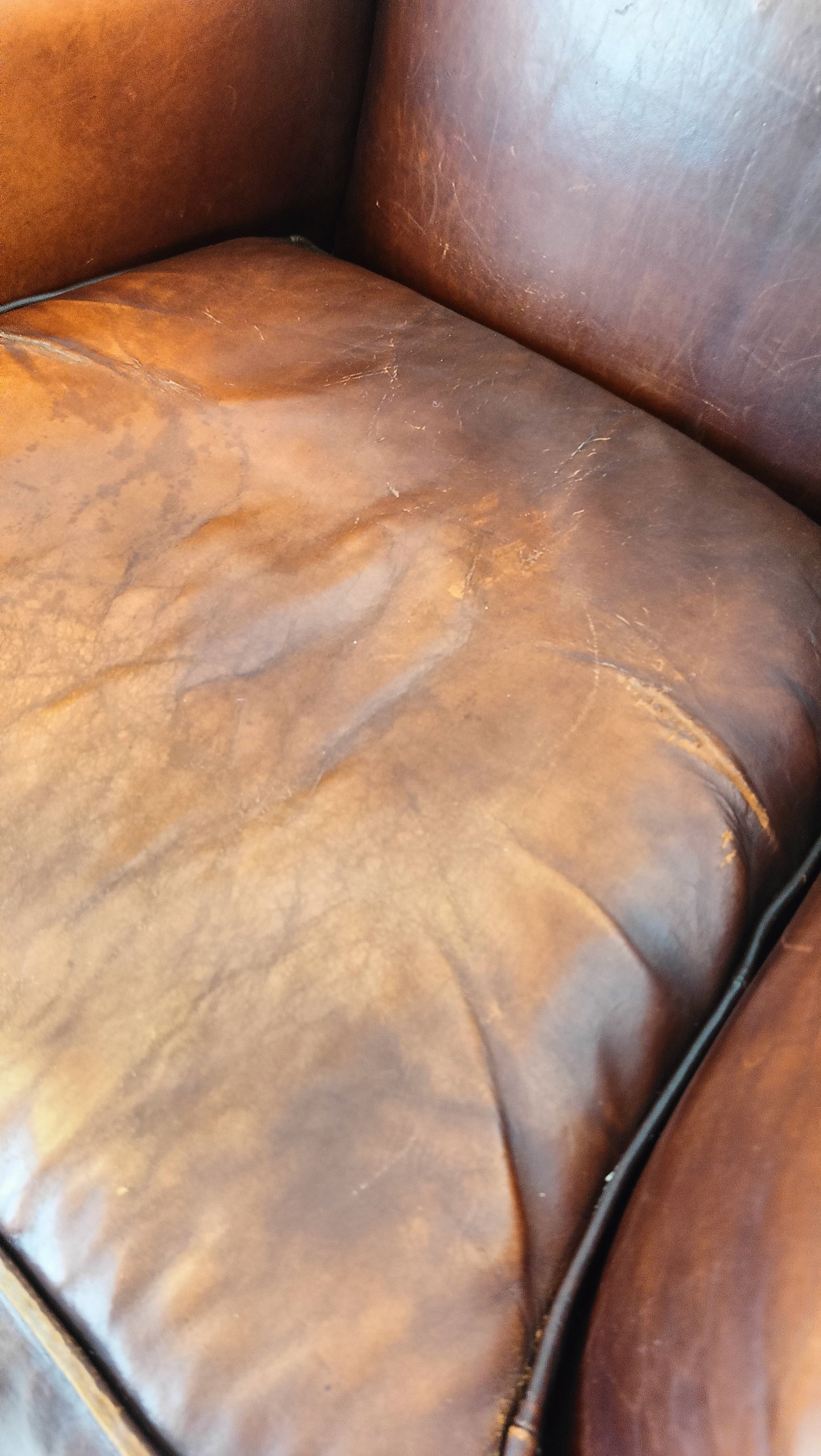 Set of Muylaert Sheep Leather Chairs Set of Muylaert Sheep Leather Chairs