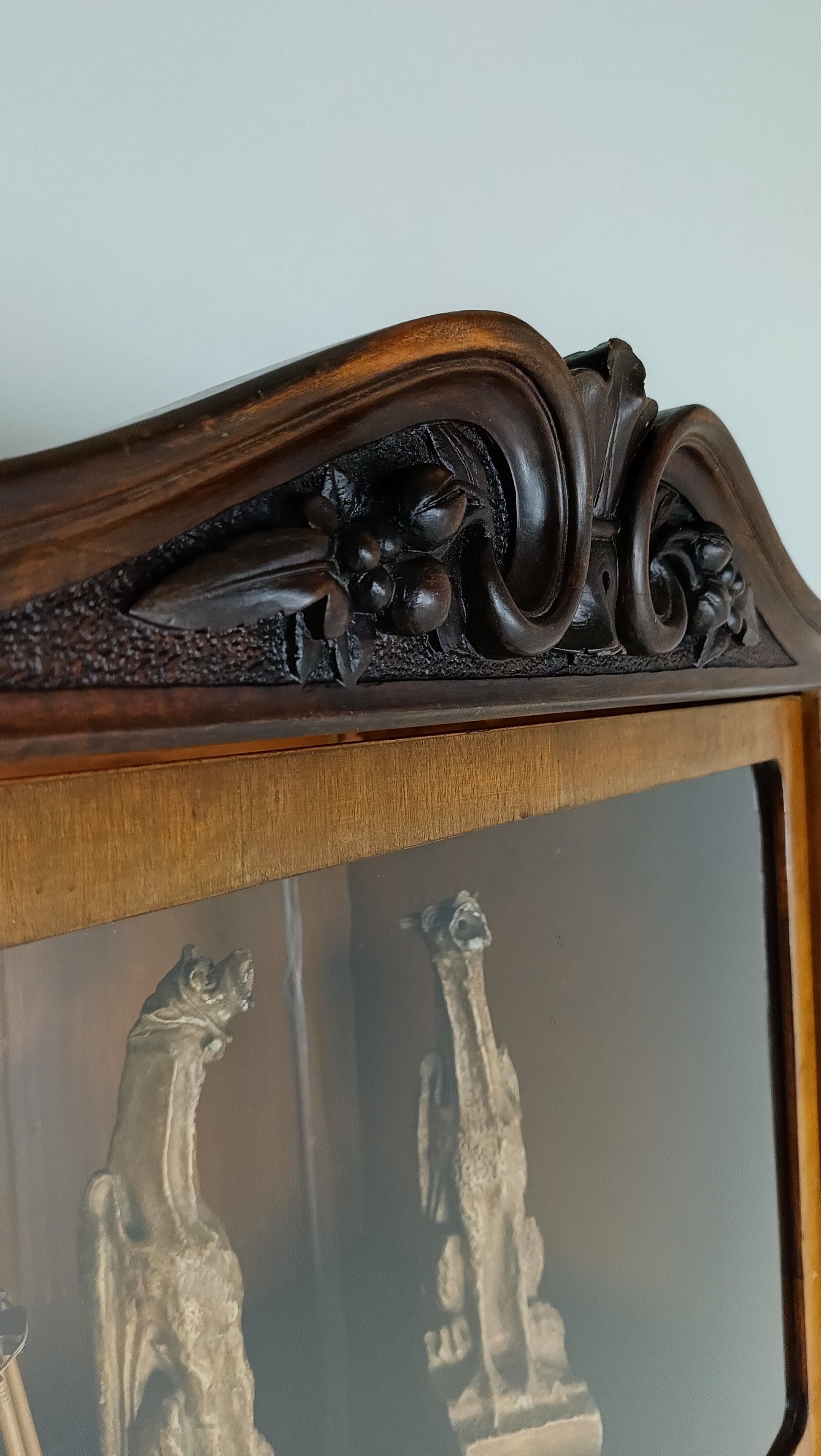 Stunning Antique Display Cabinet Stunning Antique Display Cabinet