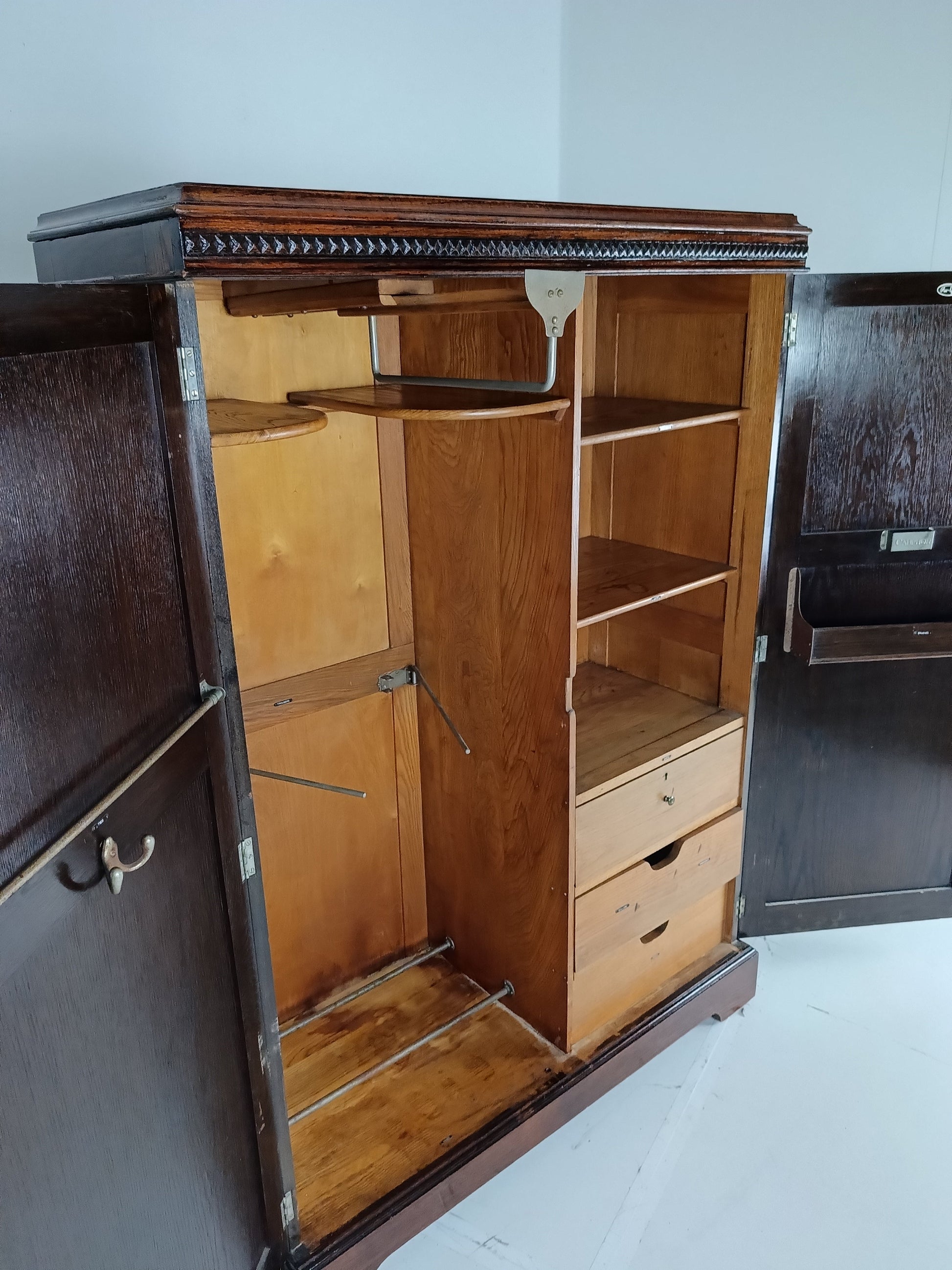 Stunning Art Deco Small Wardrobe Stunning Art Deco Small Wardrobe