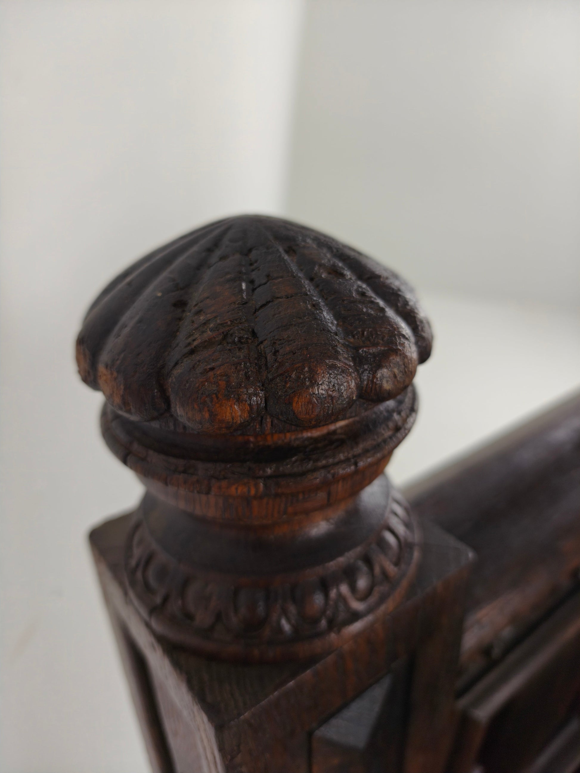 Stunning English Castle Bench - Late 18th Century Carved Jaguar Head Bench Stunning English Castle Bench - Late 18th Century Carved Jaguar Head Bench