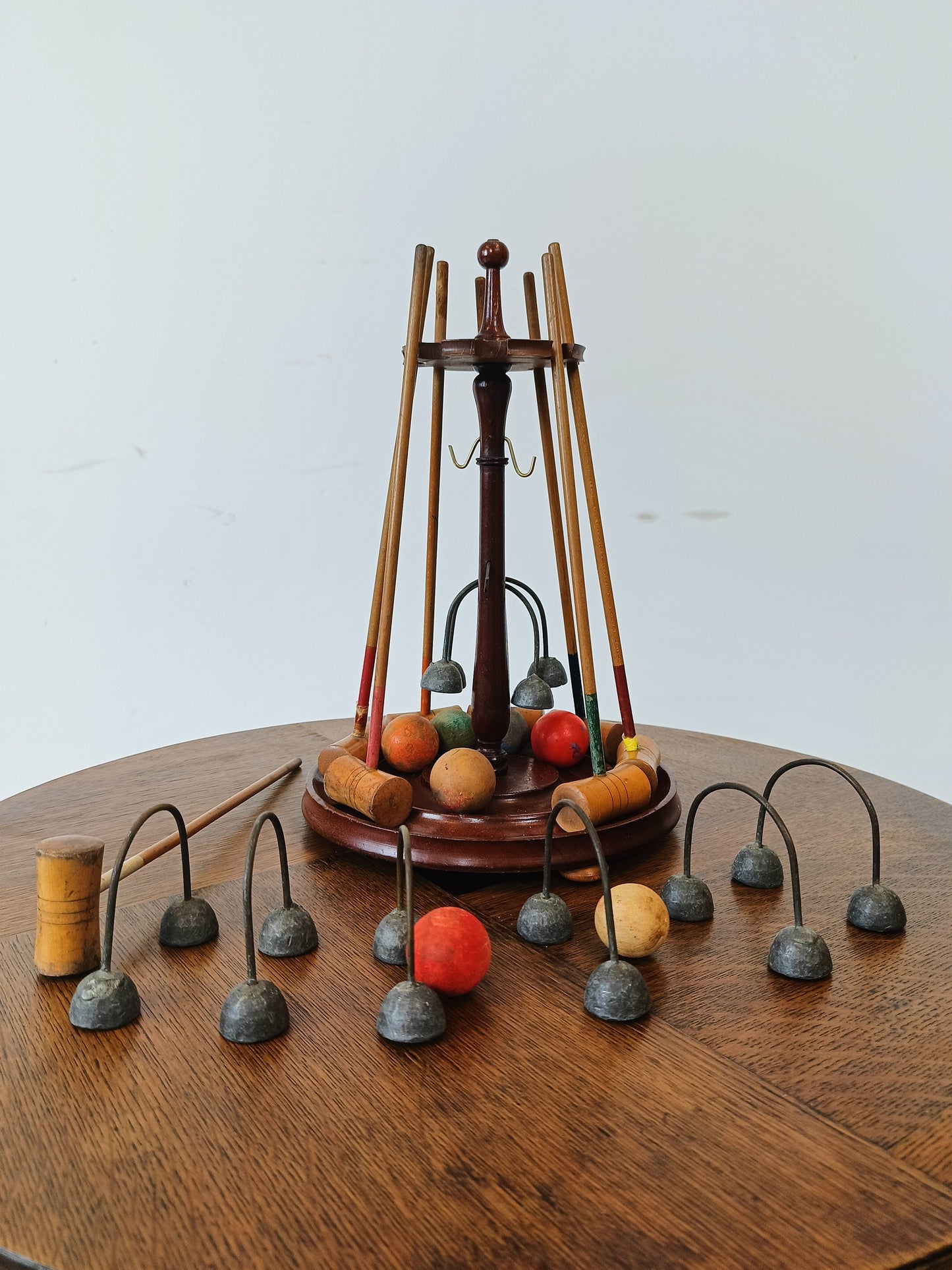 Table Miniature Croquet Set Table Miniature Croquet Set