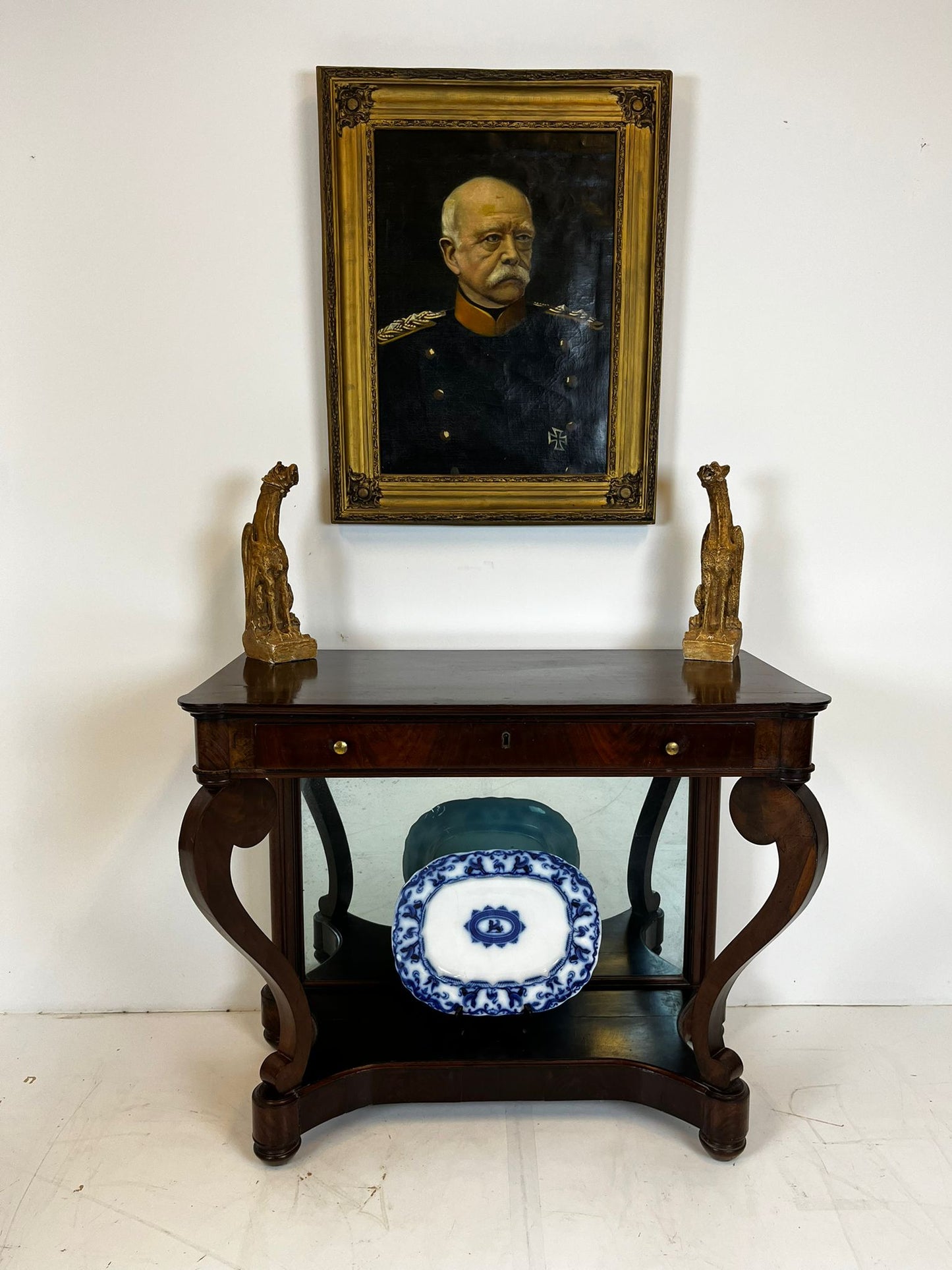 Trumeau Mahogany Antique from 19th Century Trumeau Mahogany Antique from 19th Century