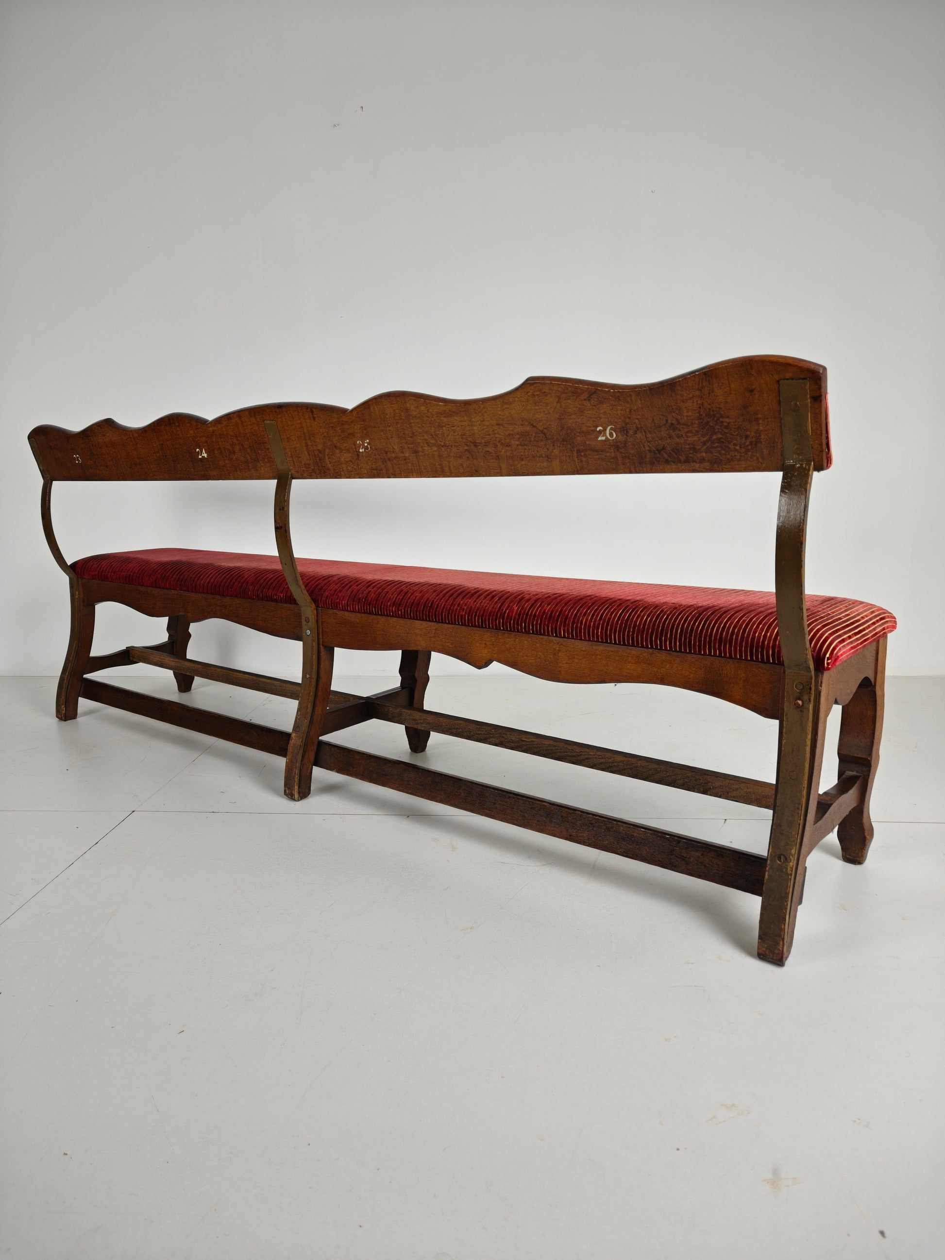 Unique Early 20th Century Oak Hall / Dining Bench Unique Early 20th Century Oak Hall / Dining Bench