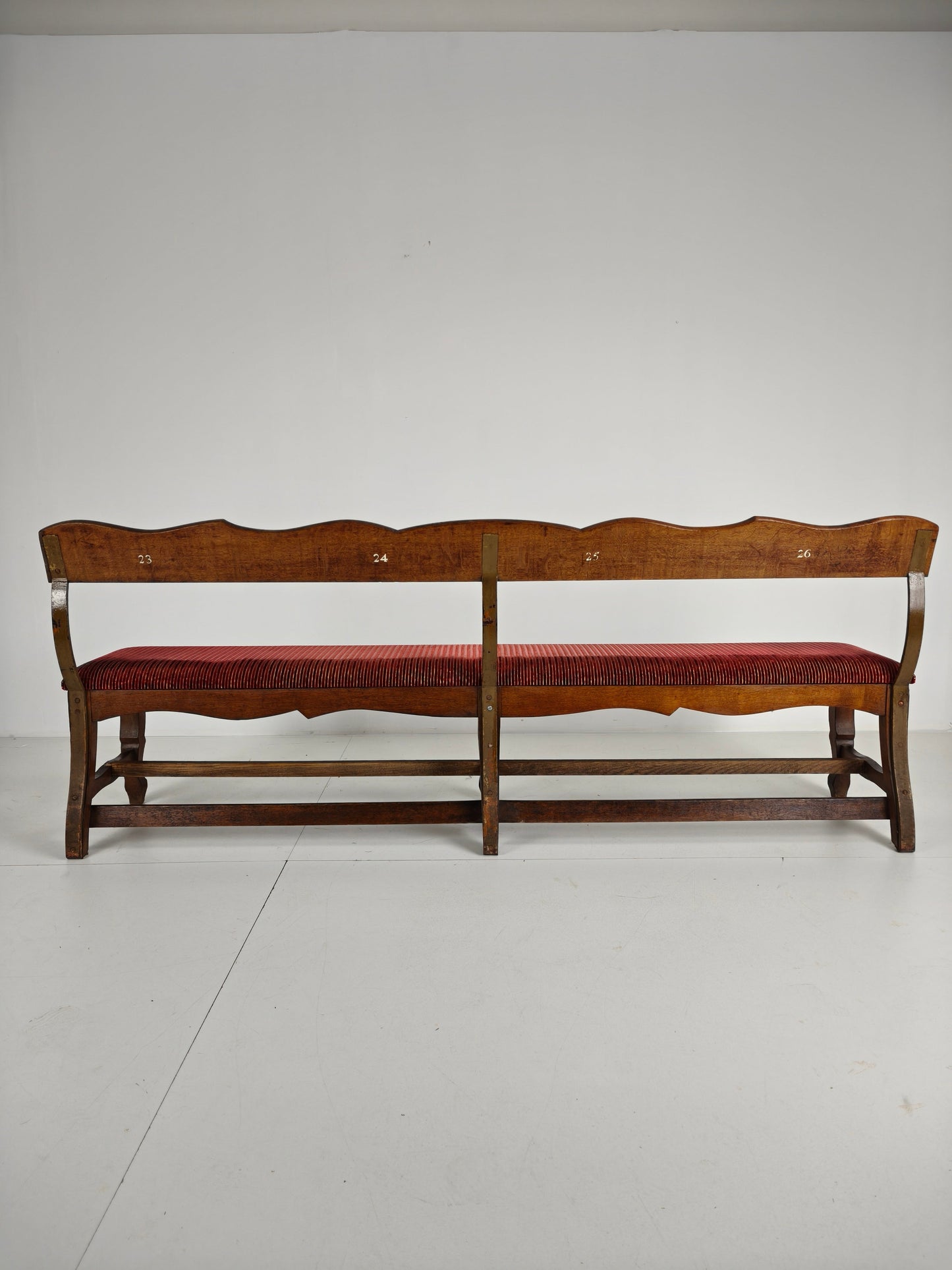 Unique Early 20th Century Oak Hall / Dining Bench Unique Early 20th Century Oak Hall / Dining Bench