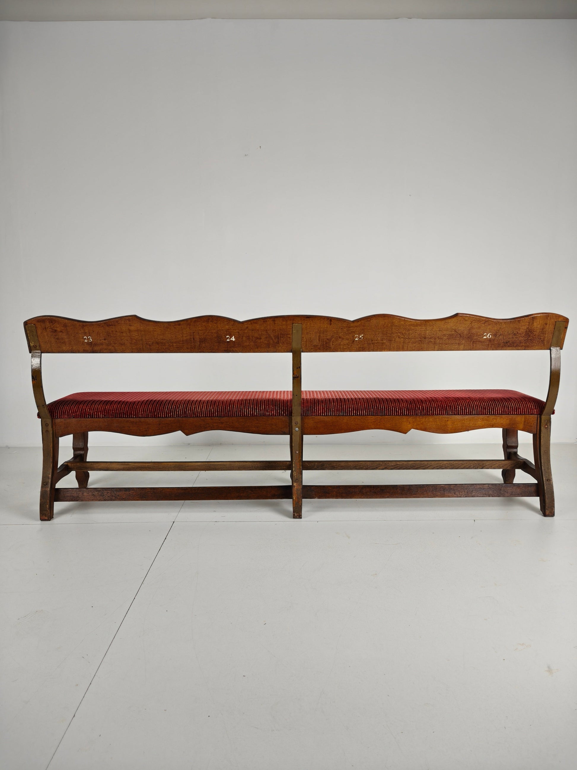 Unique Early 20th Century Oak Hall / Dining Bench Unique Early 20th Century Oak Hall / Dining Bench