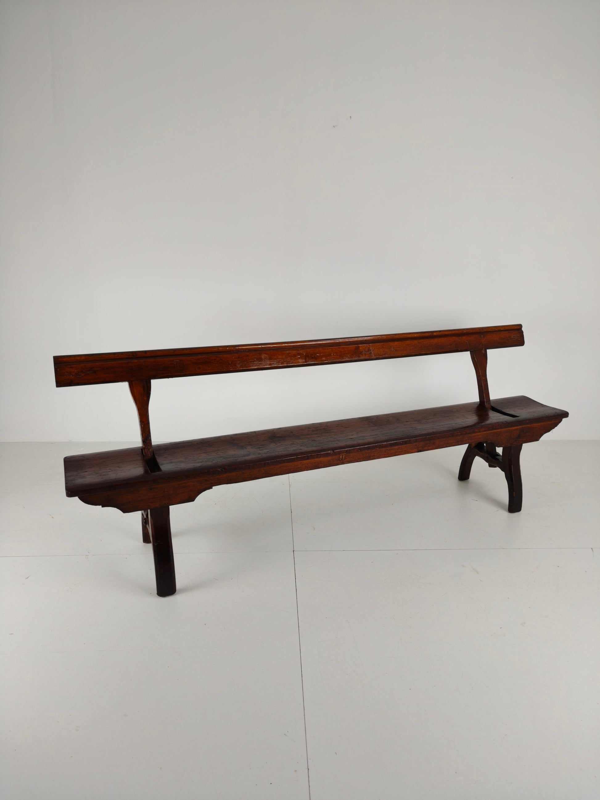 Victorian Pitch Pine Railway Bench – Halstead’s Makers, Todmorden Victorian Pitch Pine Railway Bench – Halstead’s Makers, Todmorden