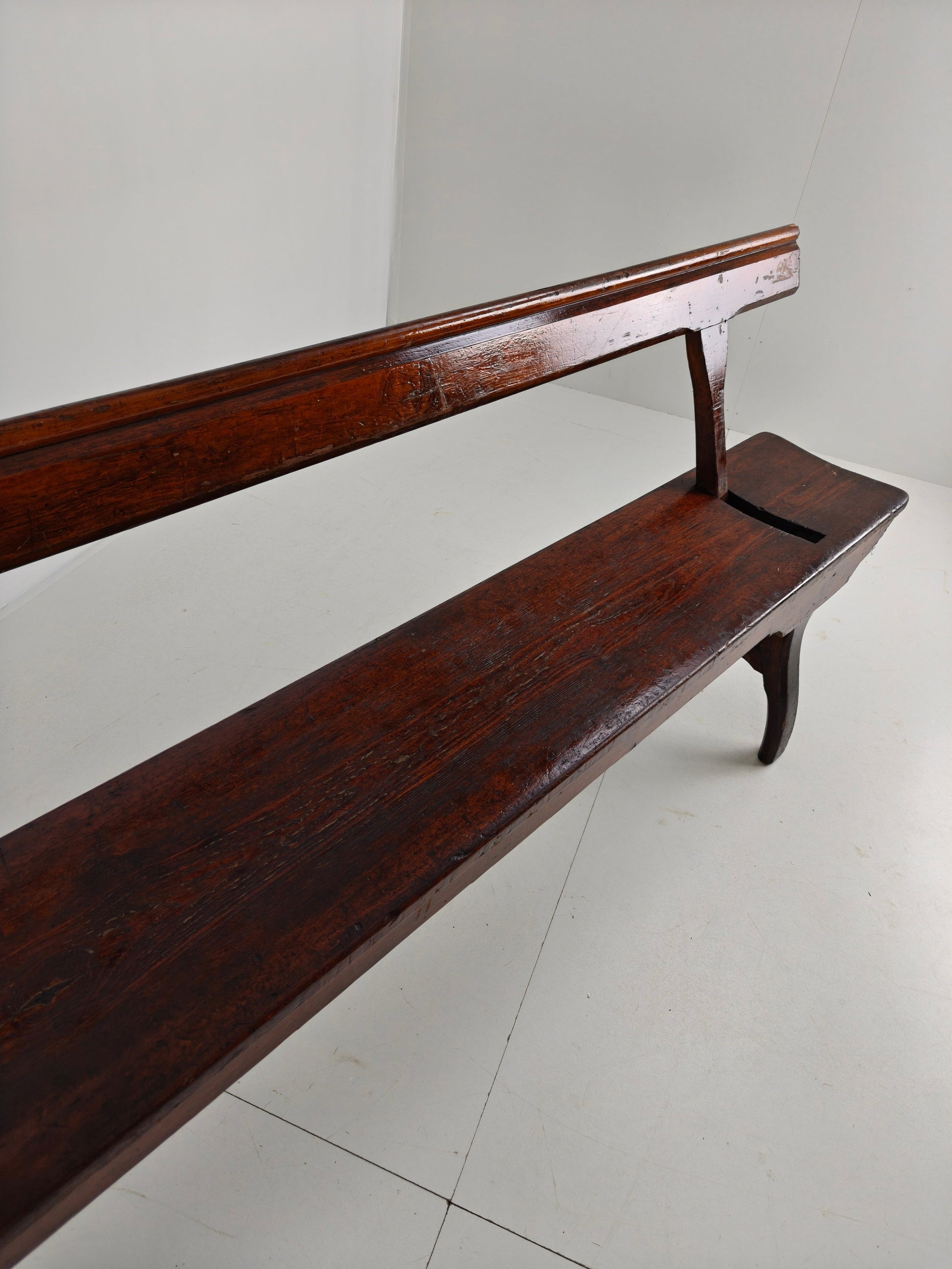 Victorian Pitch Pine Railway Bench – Halstead’s Makers, Todmorden Victorian Pitch Pine Railway Bench – Halstead’s Makers, Todmorden