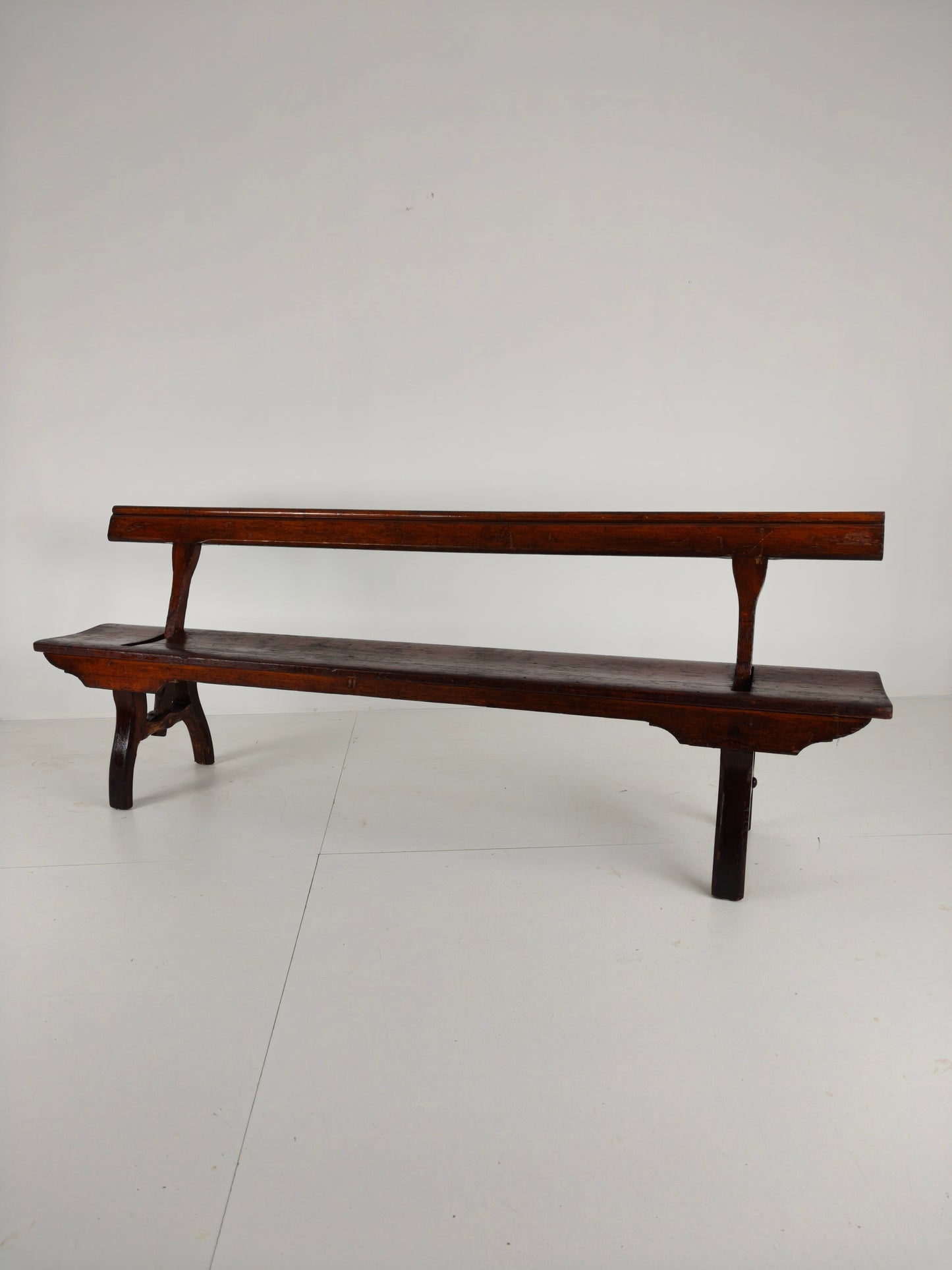 Victorian Pitch Pine Railway Bench – Halstead’s Makers, Todmorden Victorian Pitch Pine Railway Bench – Halstead’s Makers, Todmorden