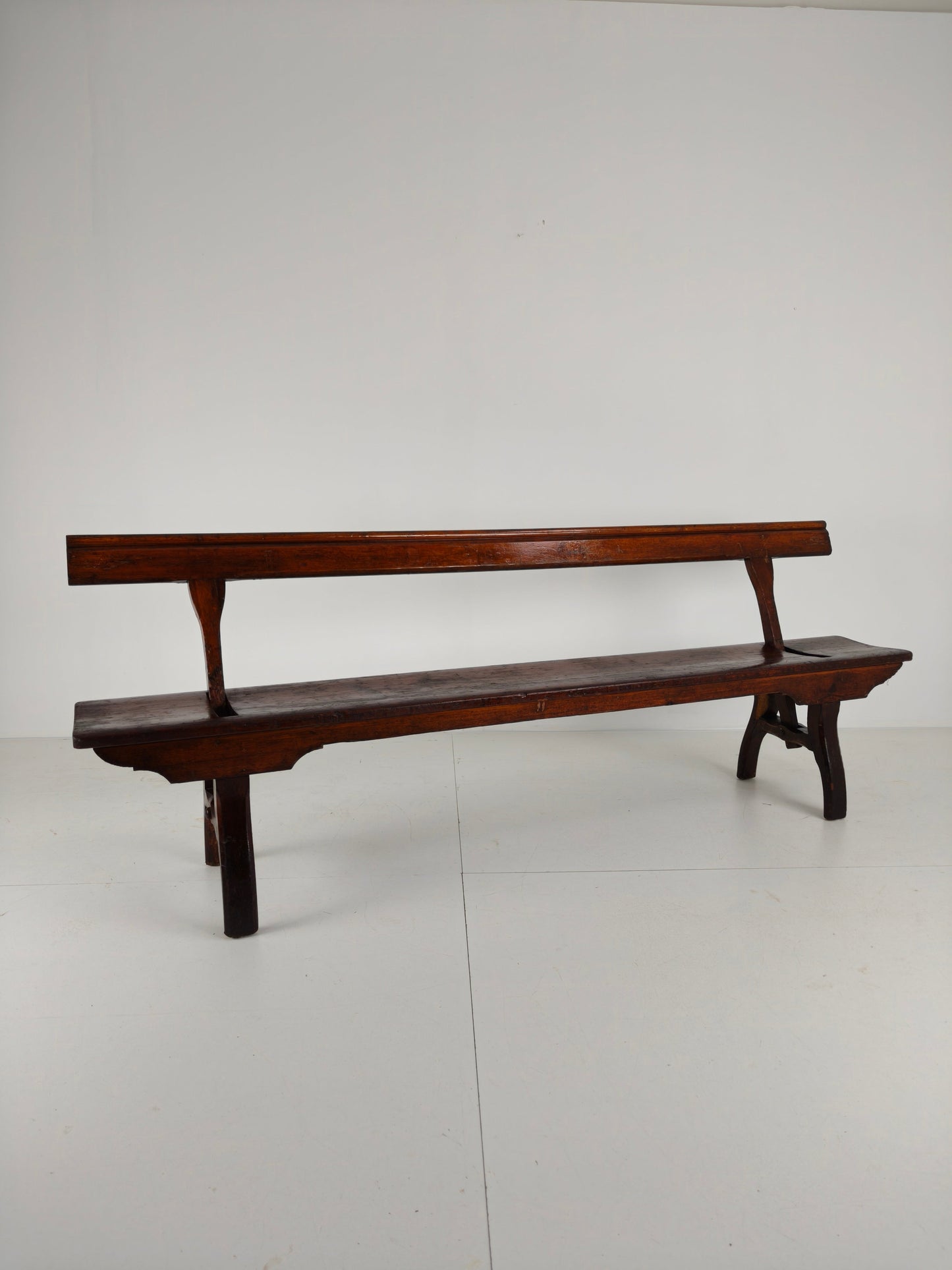 Victorian Pitch Pine Railway Bench – Halstead’s Makers, Todmorden Victorian Pitch Pine Railway Bench – Halstead’s Makers, Todmorden