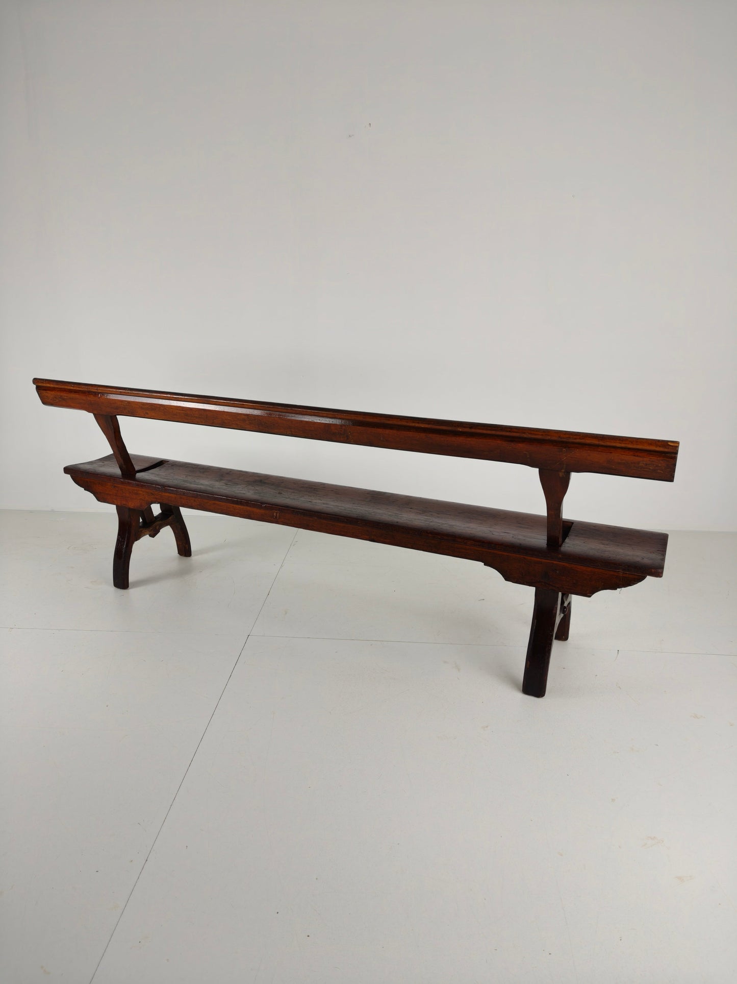 Victorian Pitch Pine Railway Bench – Halstead’s Makers, Todmorden Victorian Pitch Pine Railway Bench – Halstead’s Makers, Todmorden
