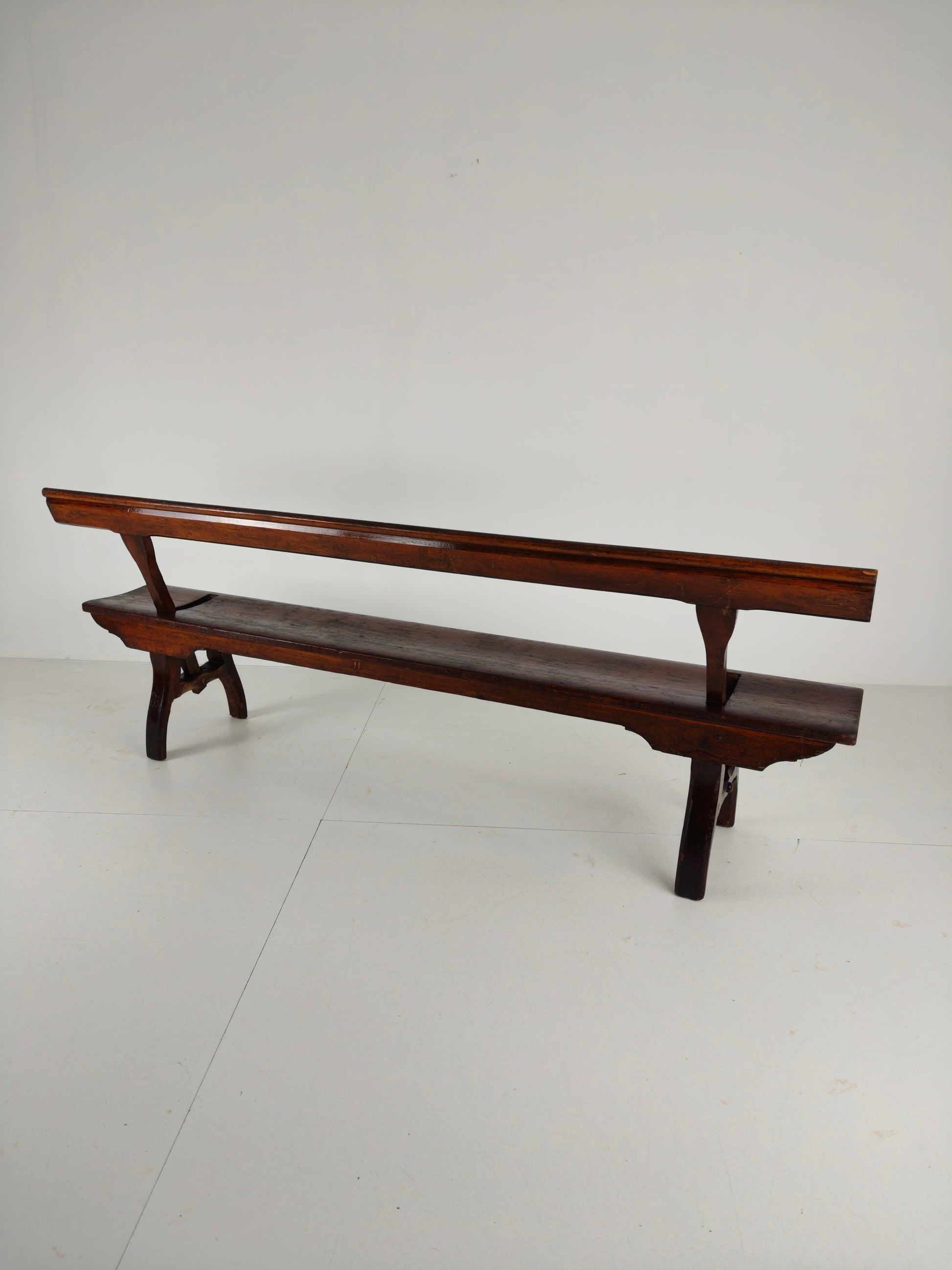Victorian Pitch Pine Railway Bench – Halstead’s Makers, Todmorden Victorian Pitch Pine Railway Bench – Halstead’s Makers, Todmorden