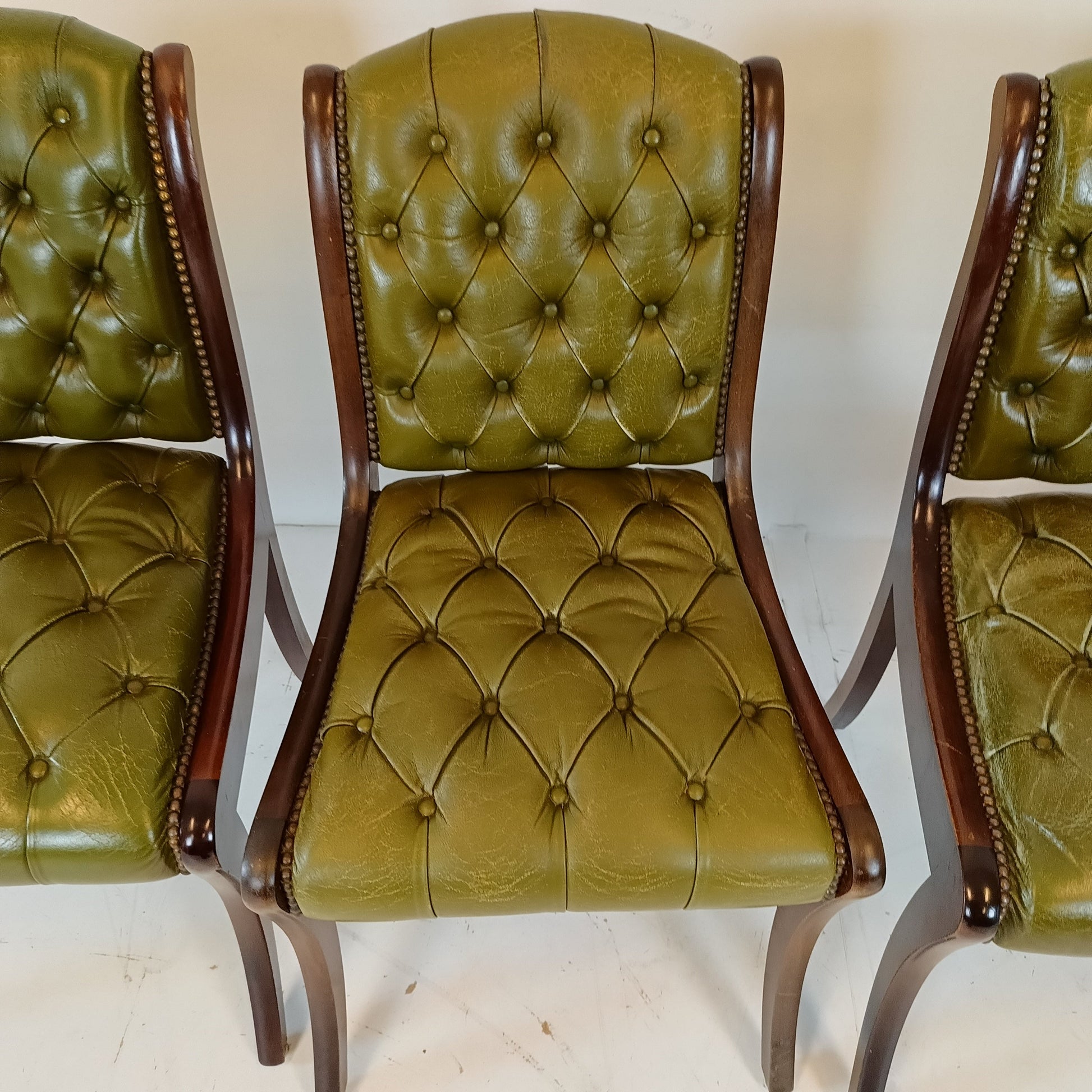 Vintage Chesterfield Armchairs/Desk Chairs Vintage Chesterfield Armchairs/Desk Chairs