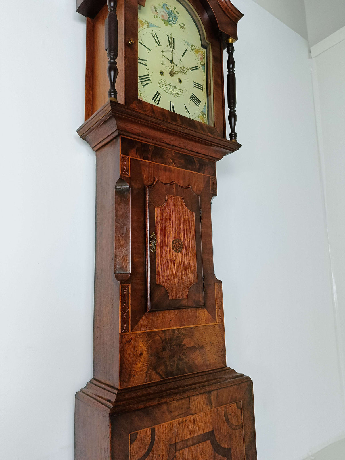 WM House Wetterby Antique Clock 1780 WM House Wetterby Antique Clock 1780
