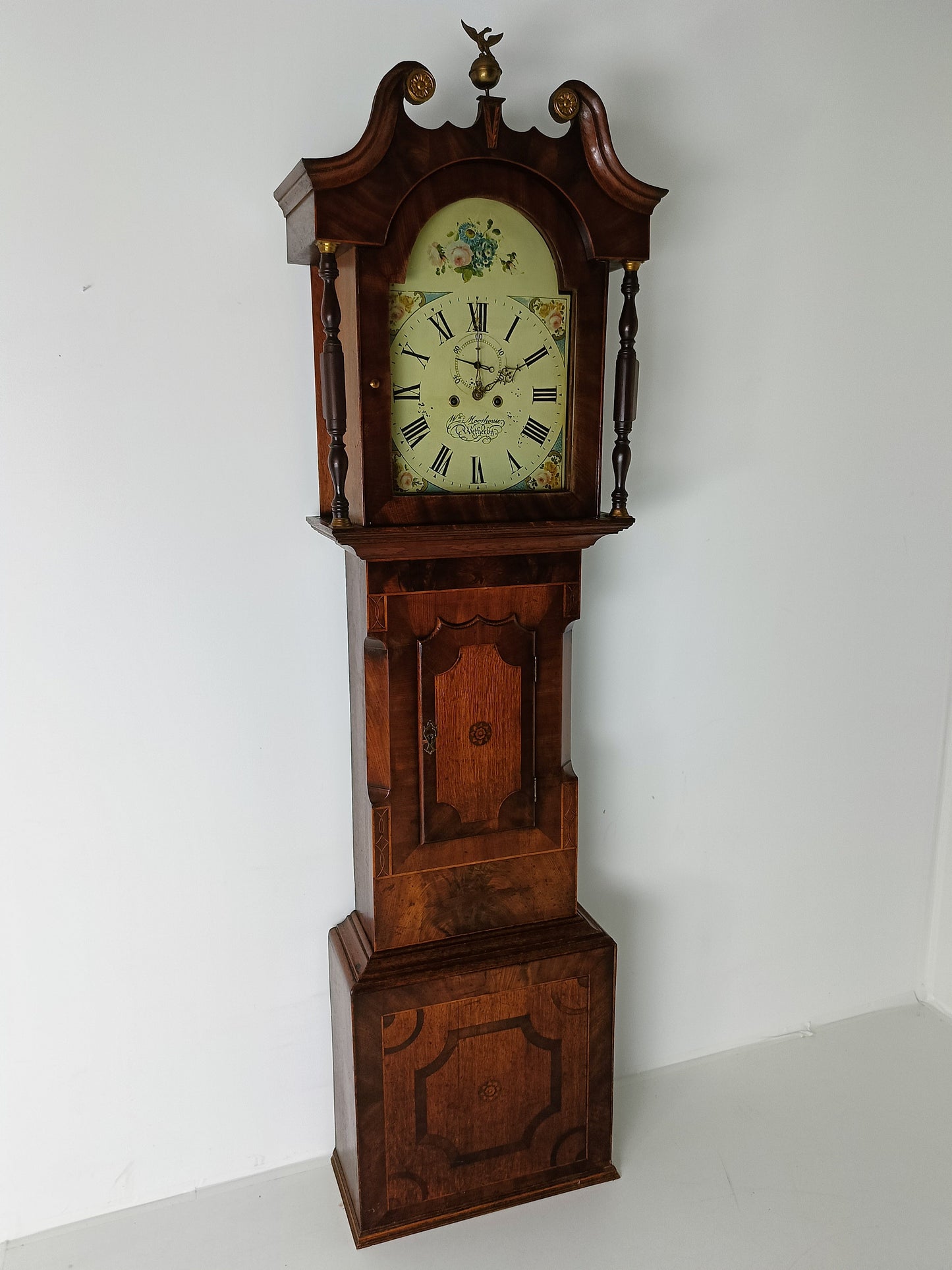 WM House Wetterby Antique Clock 1780 WM House Wetterby Antique Clock 1780
