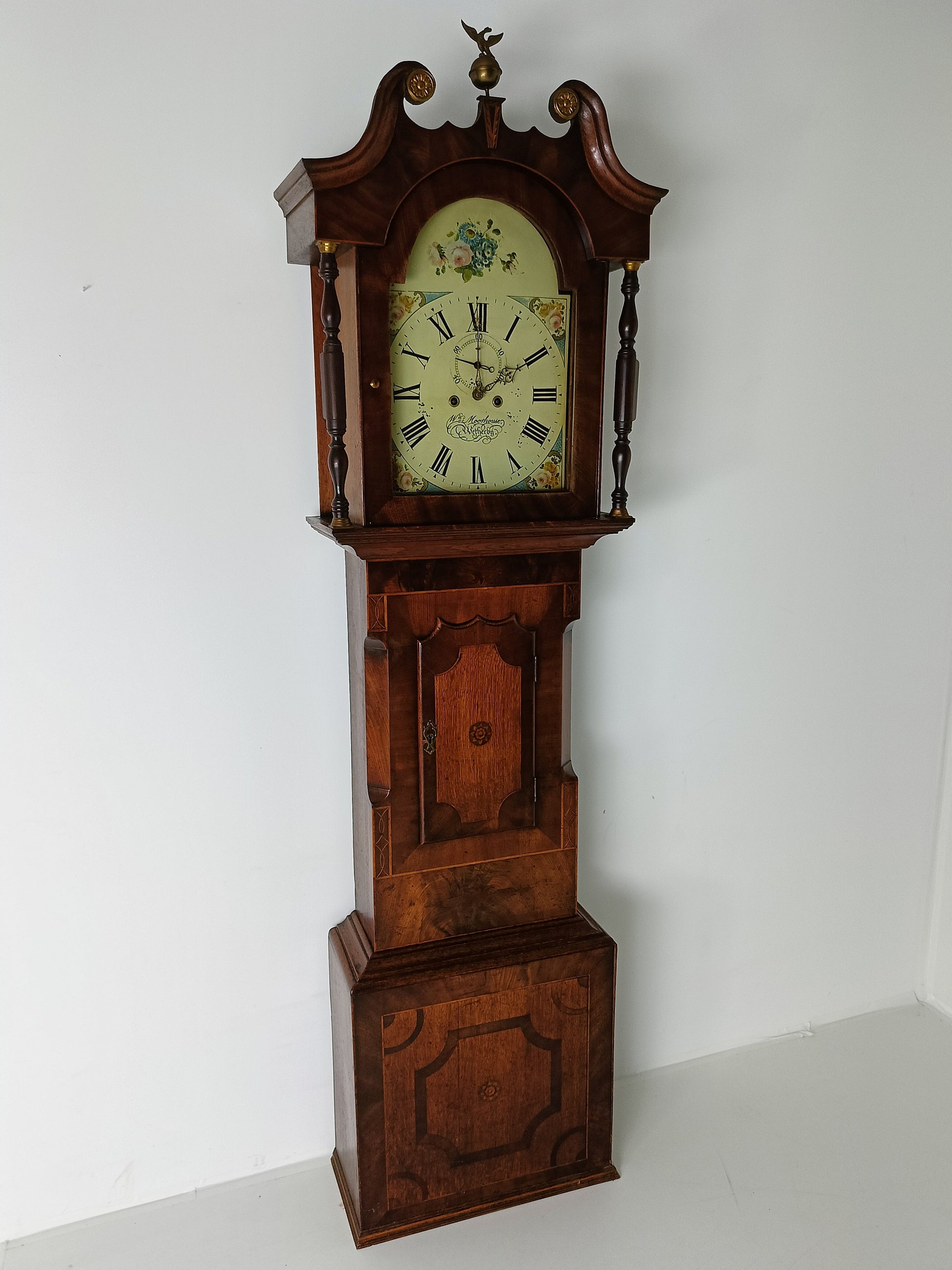 WM House Wetterby Antique Clock 1780 WM House Wetterby Antique Clock 1780