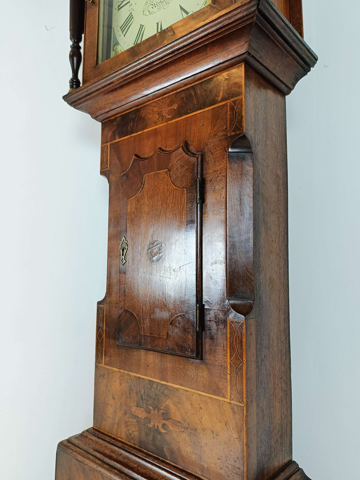 WM House Wetterby Antique Clock 1780 WM House Wetterby Antique Clock 1780