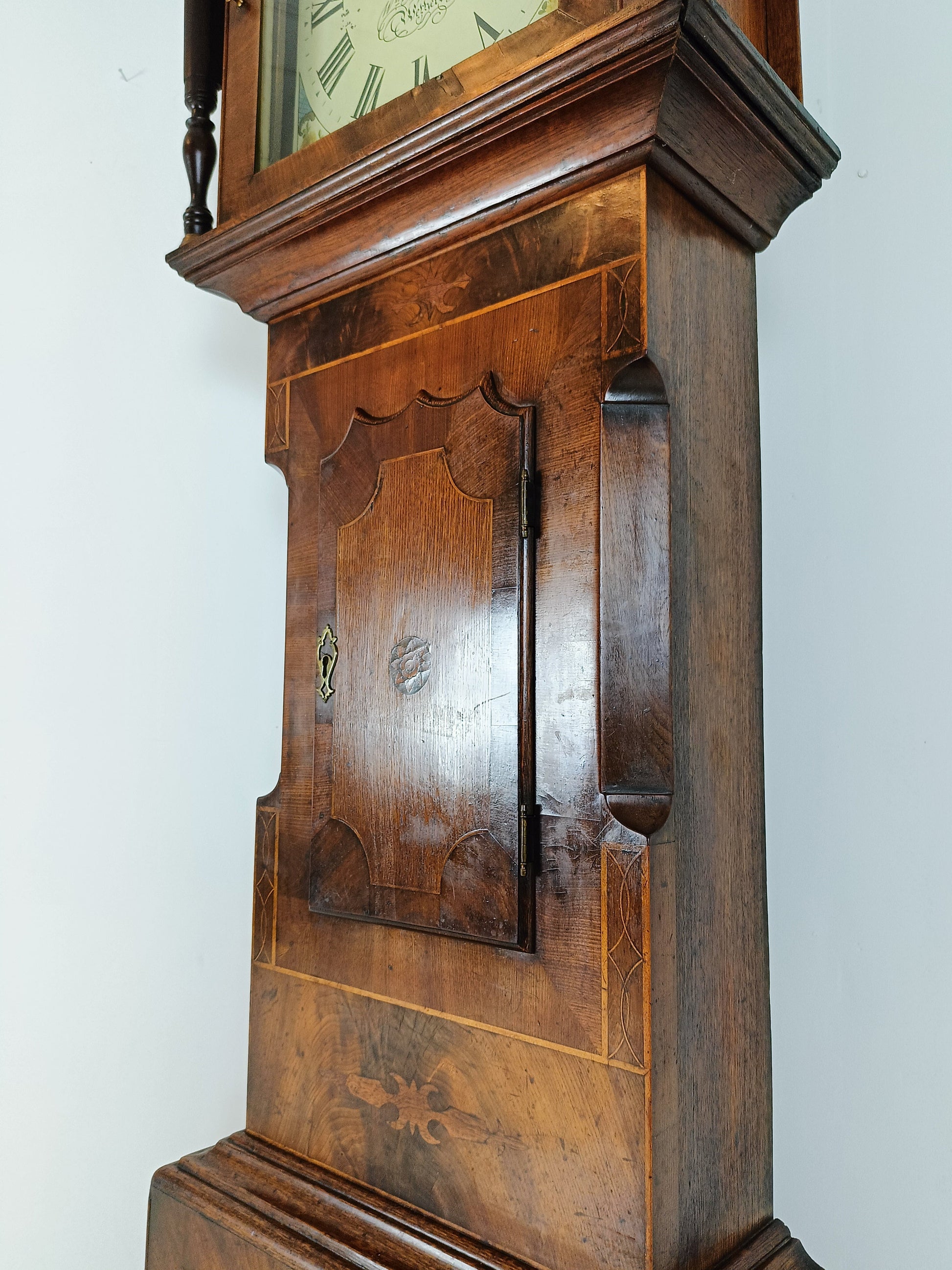 WM House Wetterby Antique Clock 1780 WM House Wetterby Antique Clock 1780