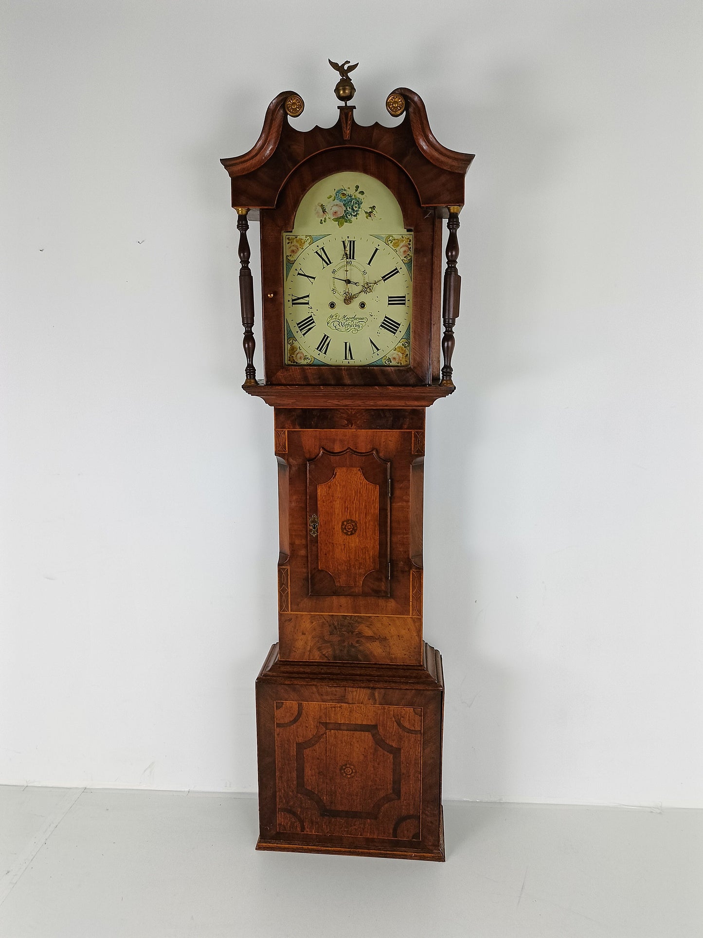 WM House Wetterby Antique Clock 1780 WM House Wetterby Antique Clock 1780