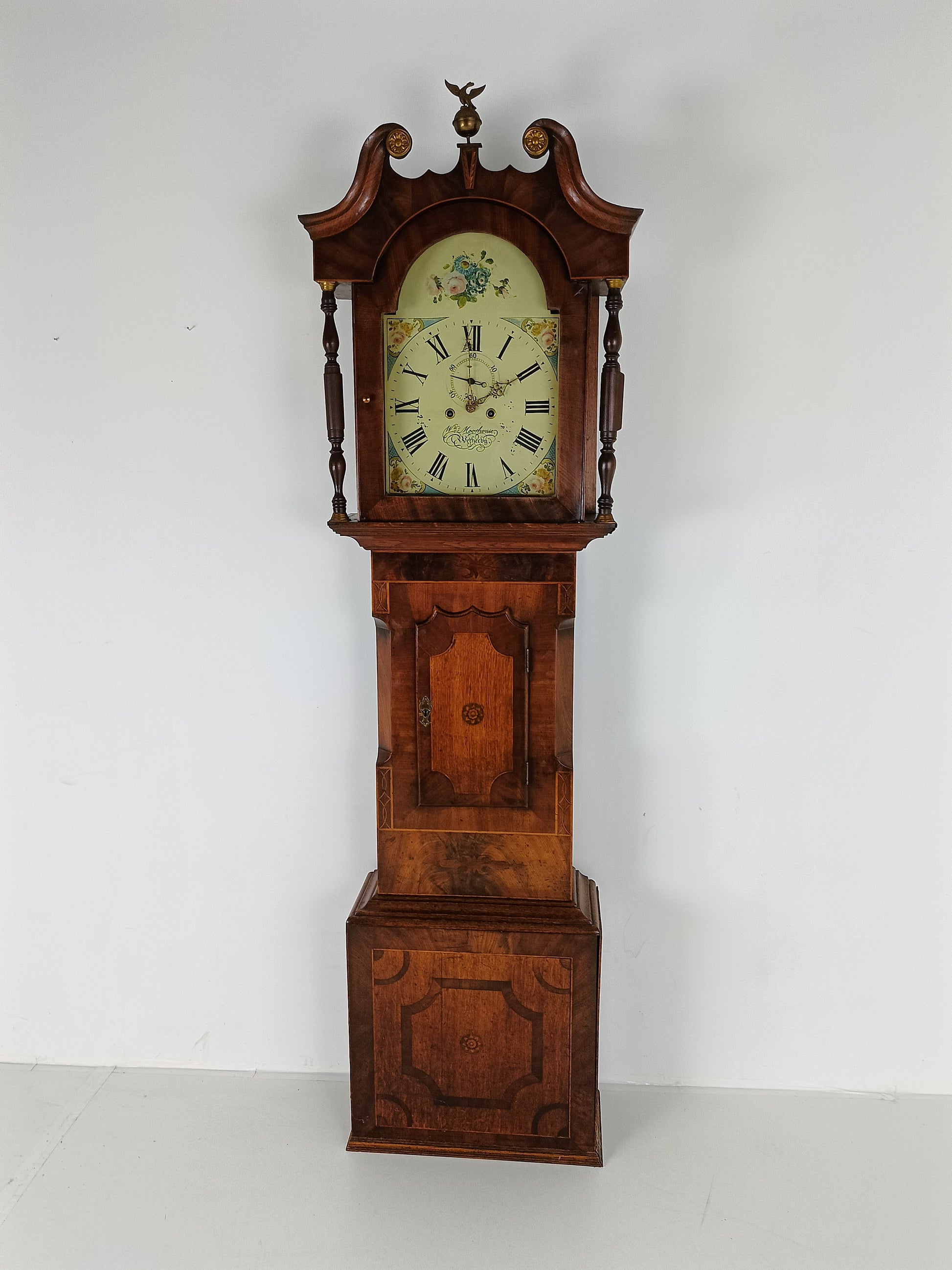 WM House Wetterby Antique Clock 1780 WM House Wetterby Antique Clock 1780