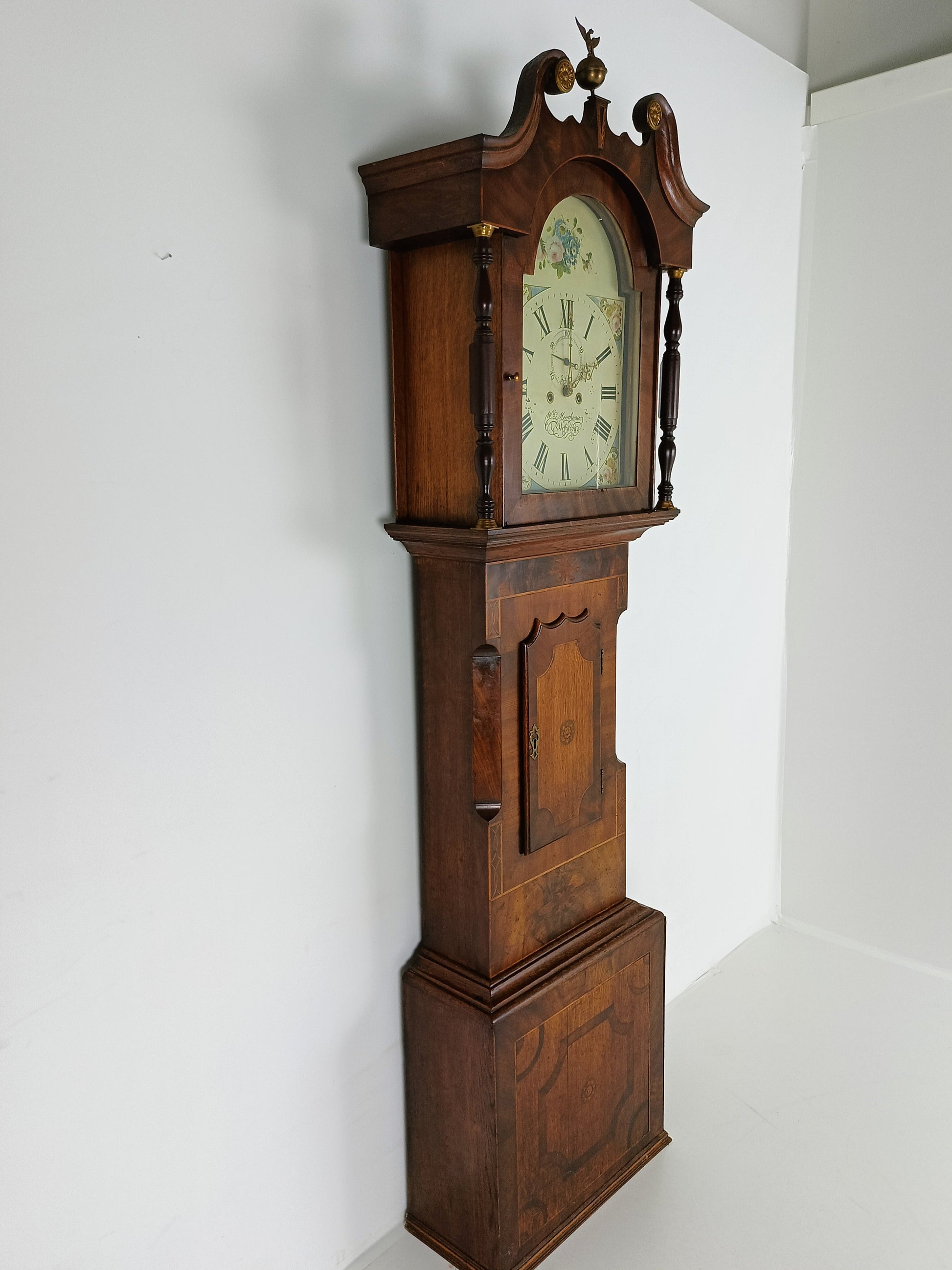 WM House Wetterby Antique Clock 1780 WM House Wetterby Antique Clock 1780
