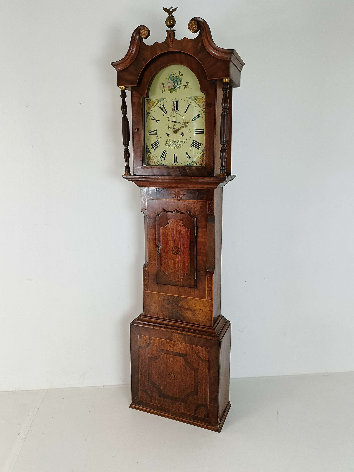 WM House Wetterby Antique Clock 1780 WM House Wetterby Antique Clock 1780