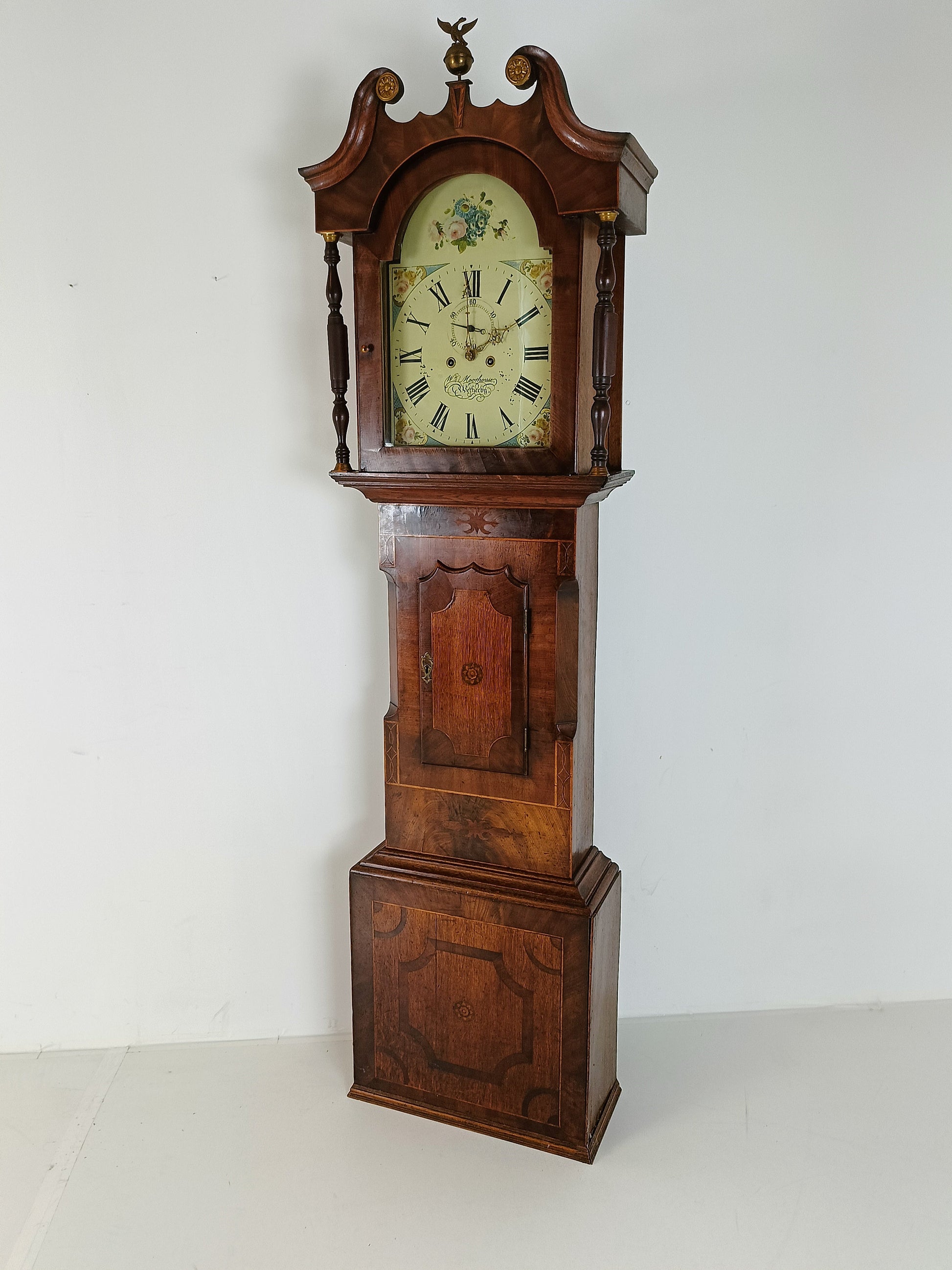 WM House Wetterby Antique Clock 1780 WM House Wetterby Antique Clock 1780