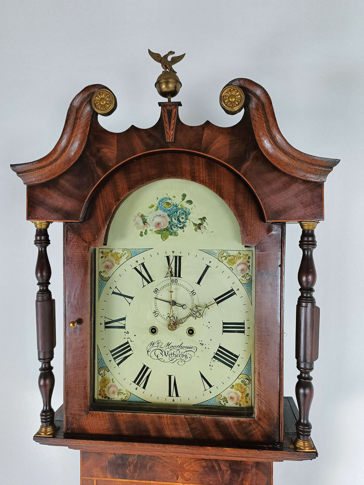 WM House Wetterby Antique Clock 1780 WM House Wetterby Antique Clock 1780