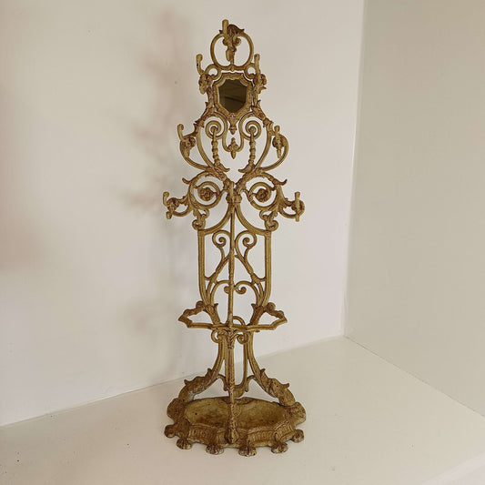 Wonderful Antique Cast Iron Coatrack Wonderful Antique Cast Iron Coatrack