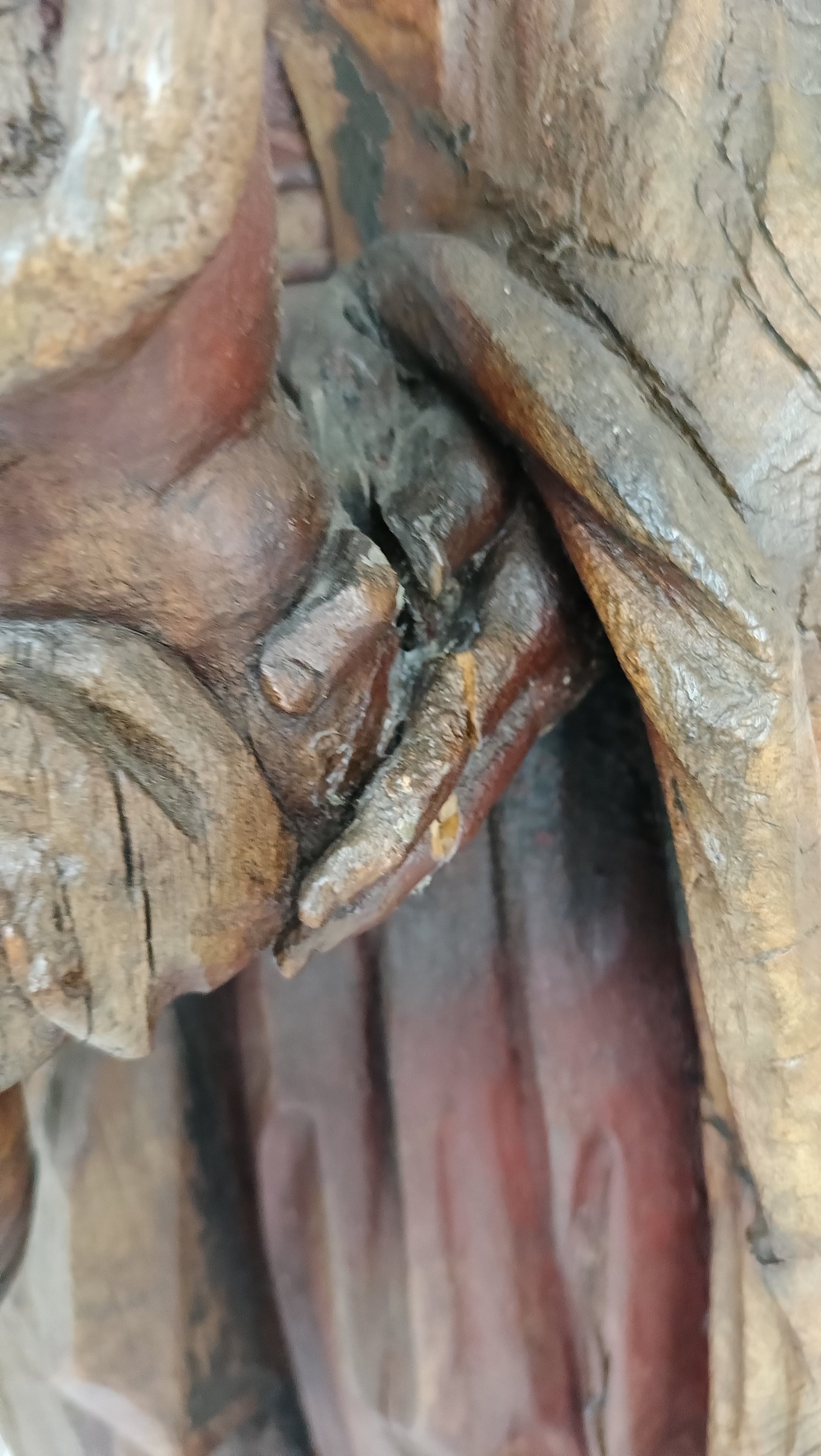 Wooden Statue Of Virgin Mary With Jesus Wooden Statue Of Virgin Mary With Jesus