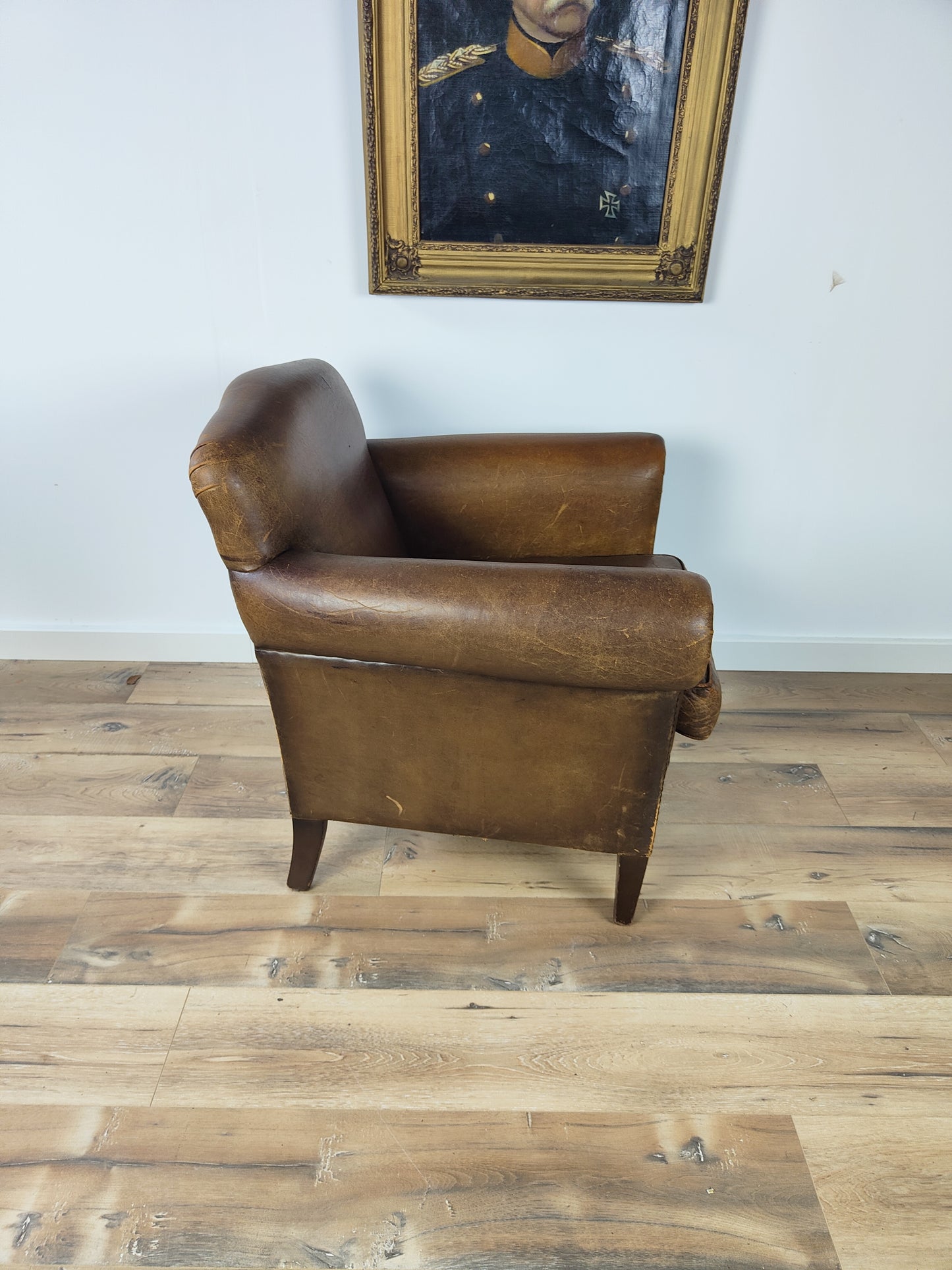 Sheep Leather Club Armchair