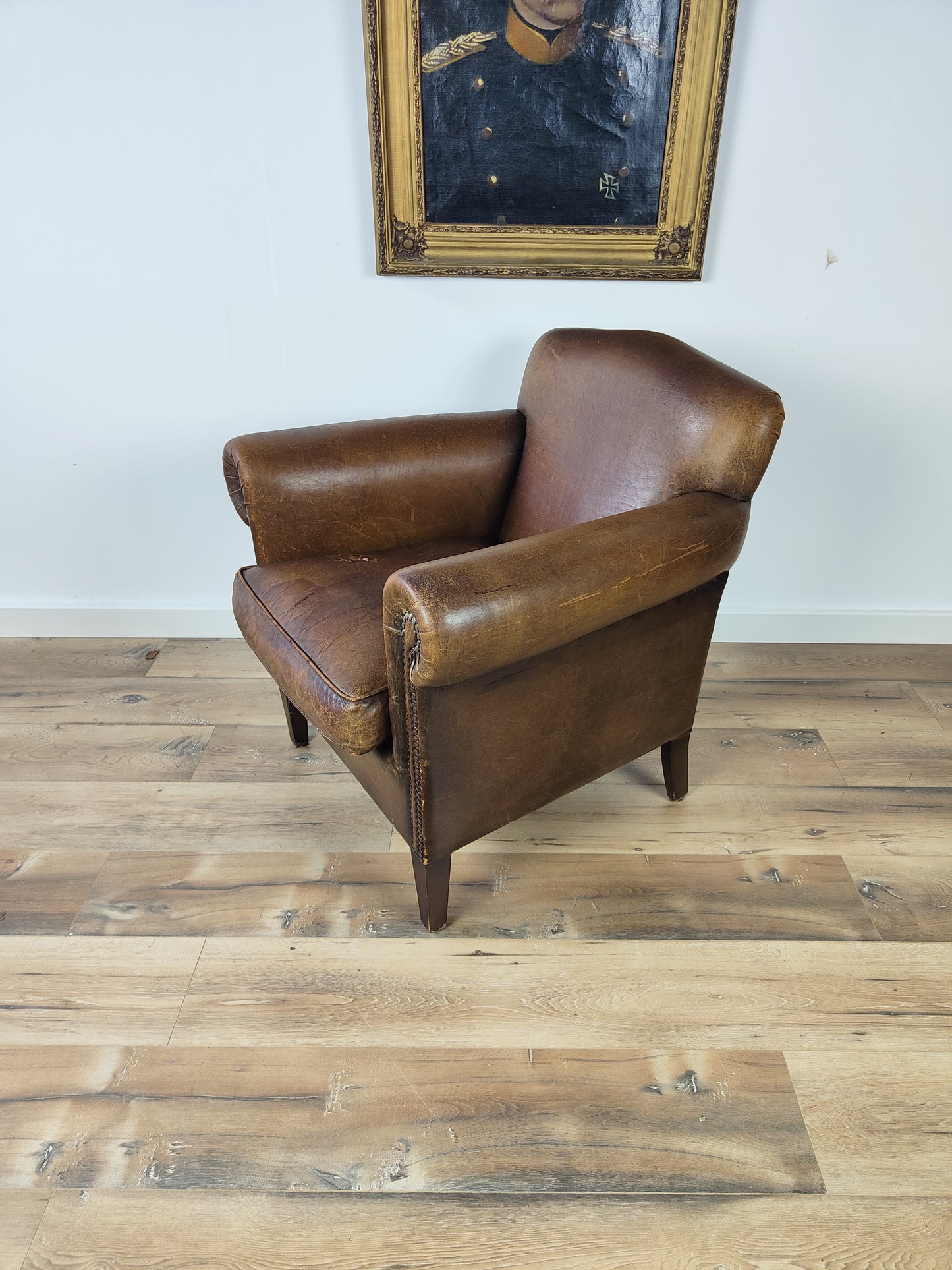 Sheep Leather Club Armchair