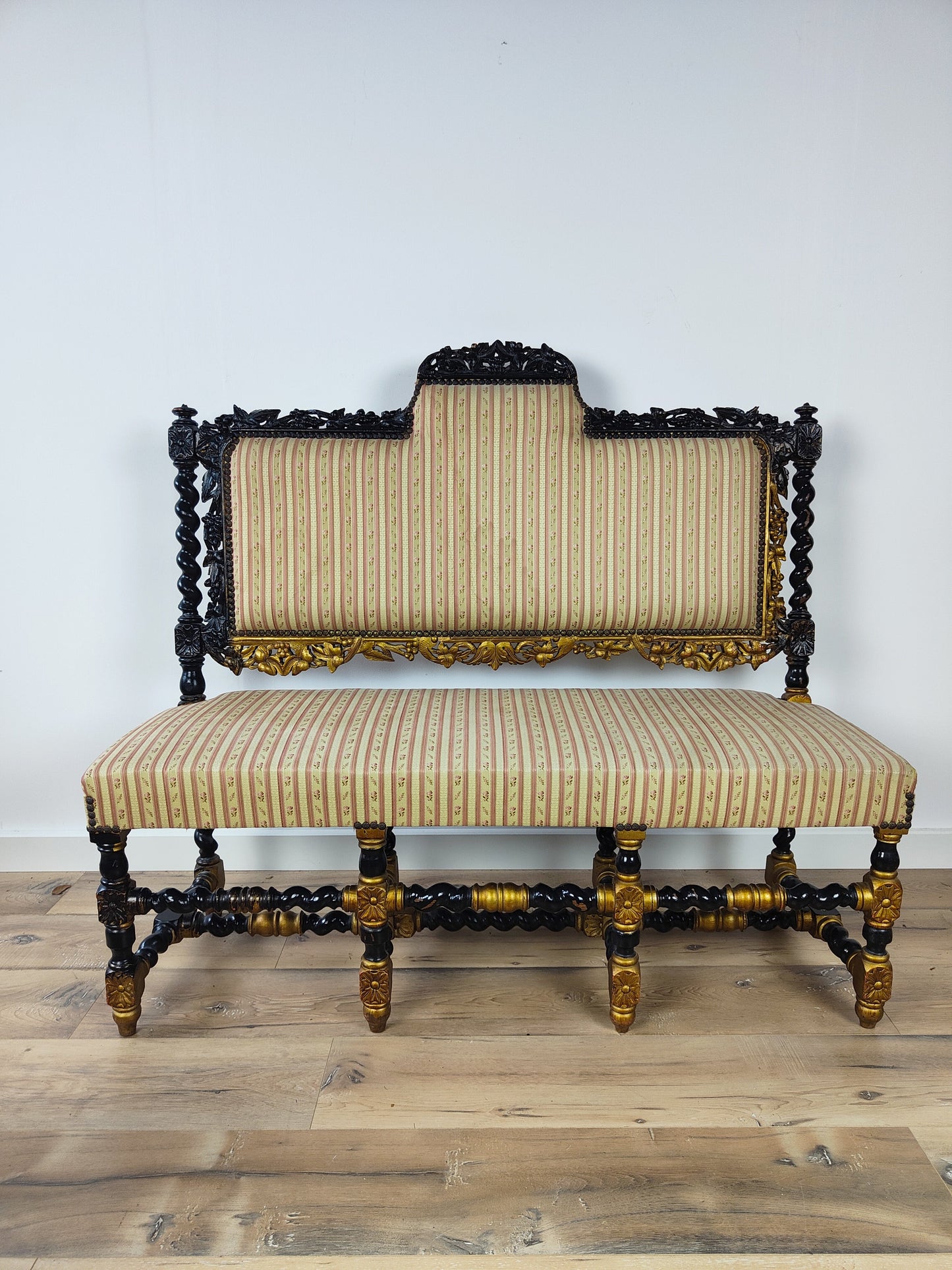 A Beautiful Antique French Hall Sofa A Beautiful Antique French Hall Sofa