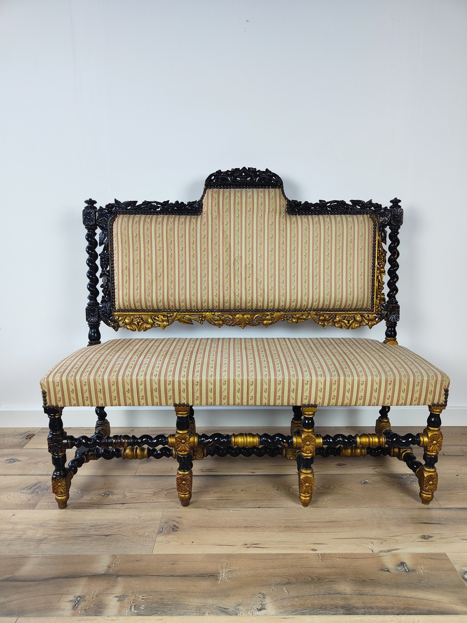 A Beautiful Antique French Hall Sofa A Beautiful Antique French Hall Sofa