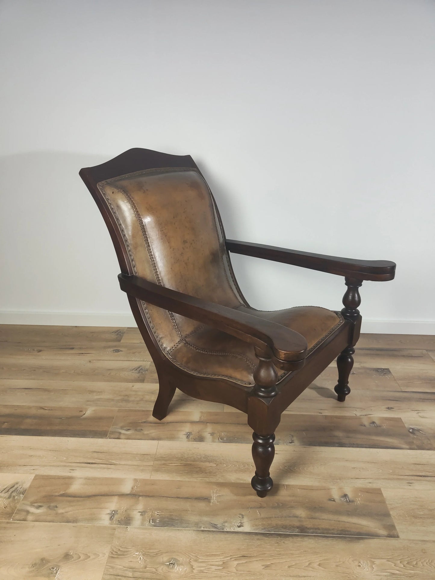 Antique Castle Armchair/Chipperchair including stool Antique Castle Armchair/Chipperchair including stool