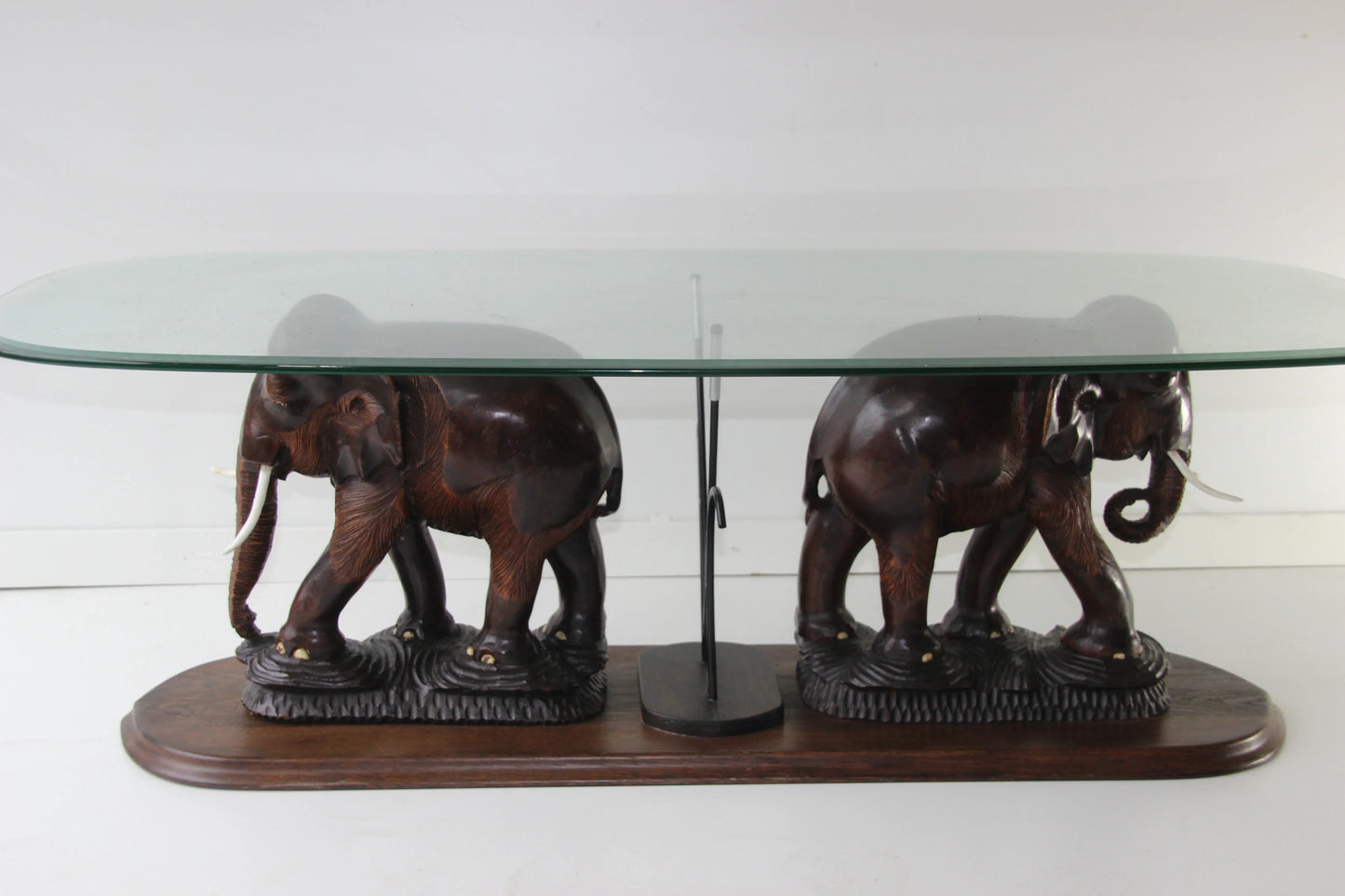 Elephant Coffee Table Around 1960s Elephant Coffee Table Around 1960s